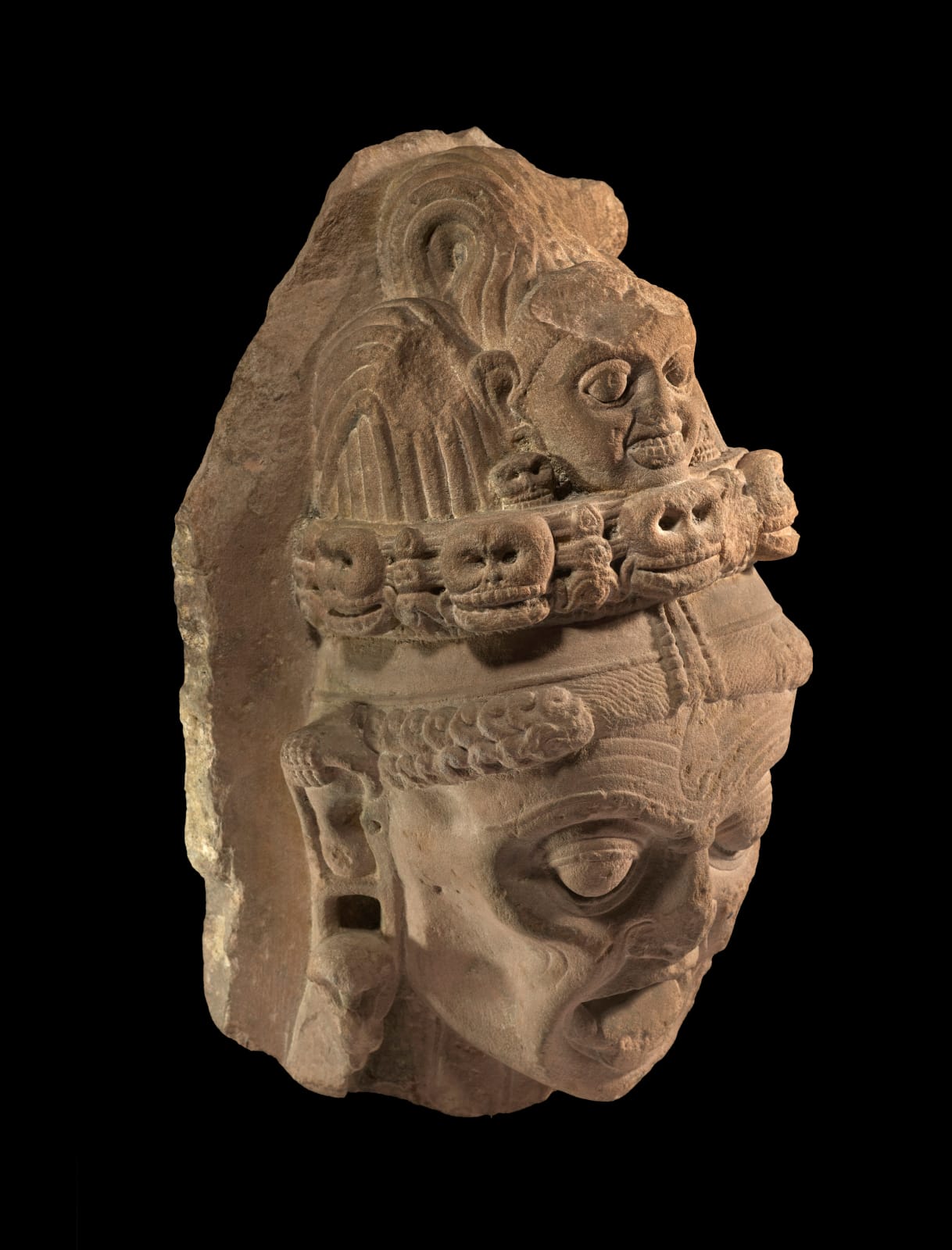 Head of Chamunda, North-west India, Rajasthan, Early 11th century