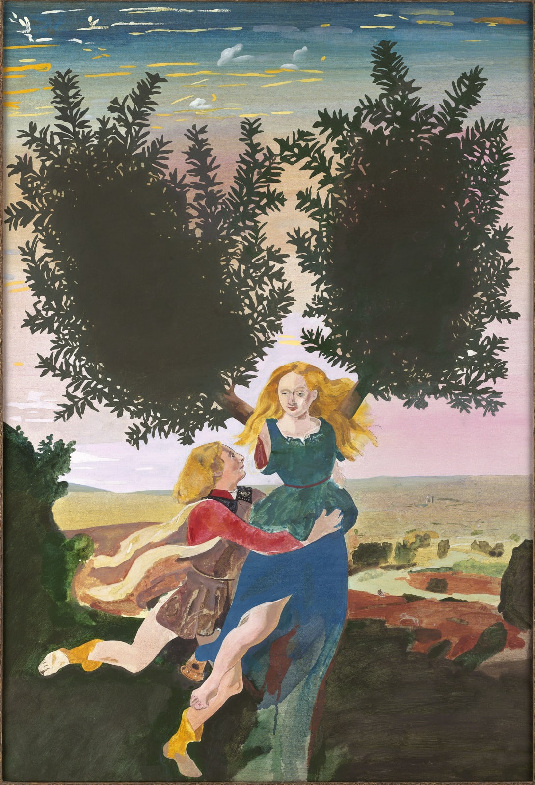 PETER BLAKE, After Pollaiuolo's 'pollo and Daphne', 1996