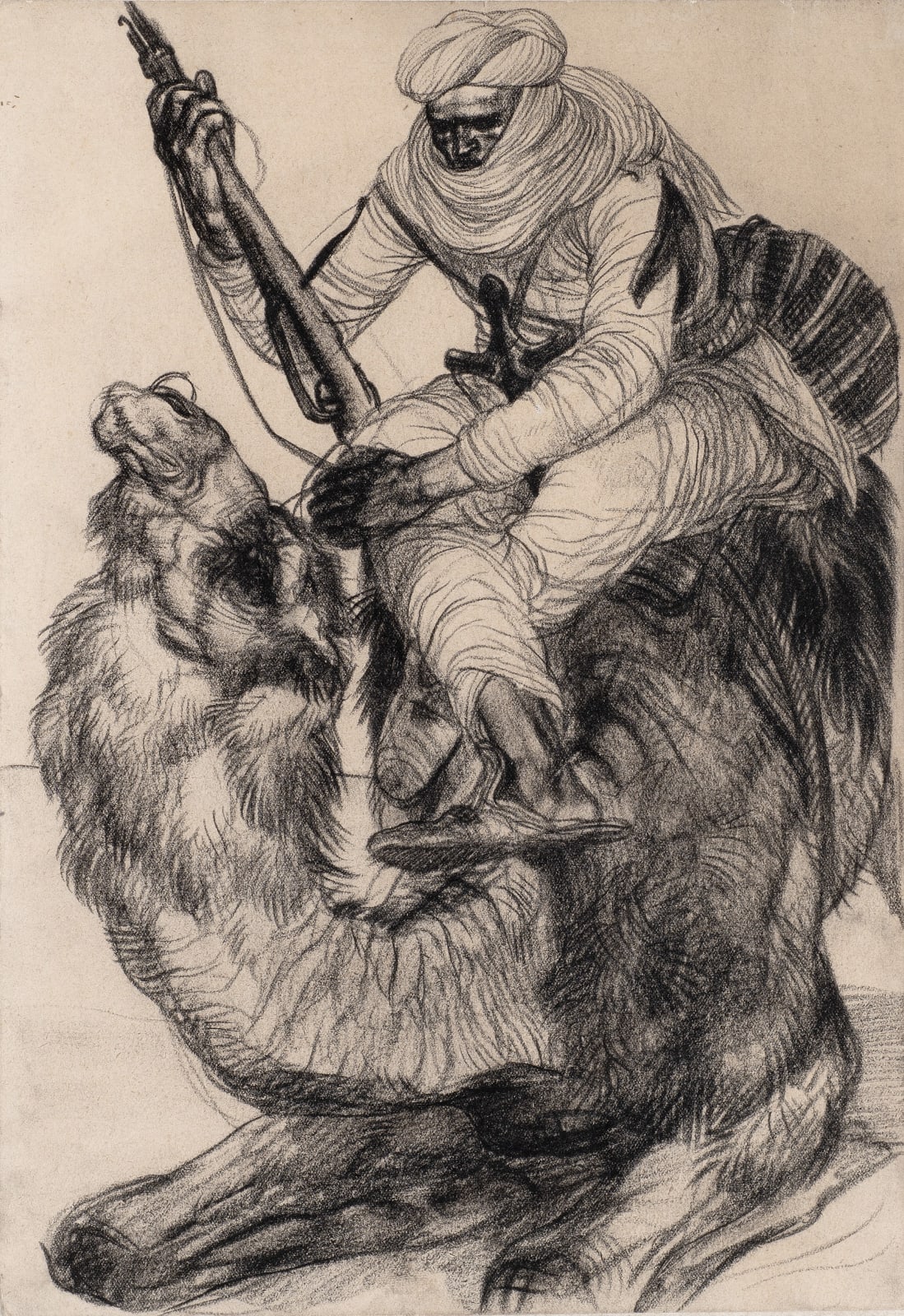 ROMANO DAZZI, A Camelryman, c. 1923