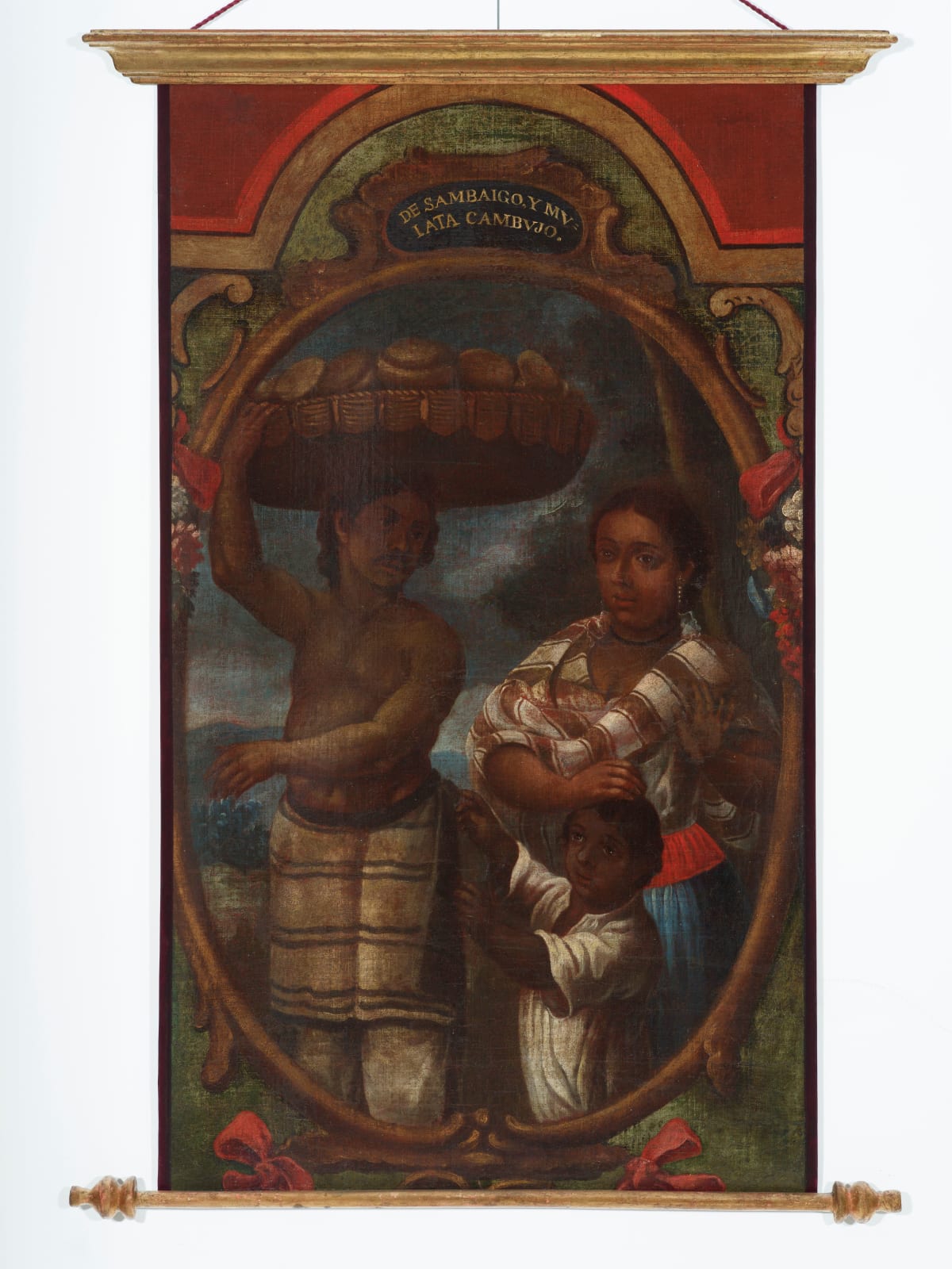 Mexican School, 18th Century, De Sambaigo y Mulata, Cambujo (no. 13)