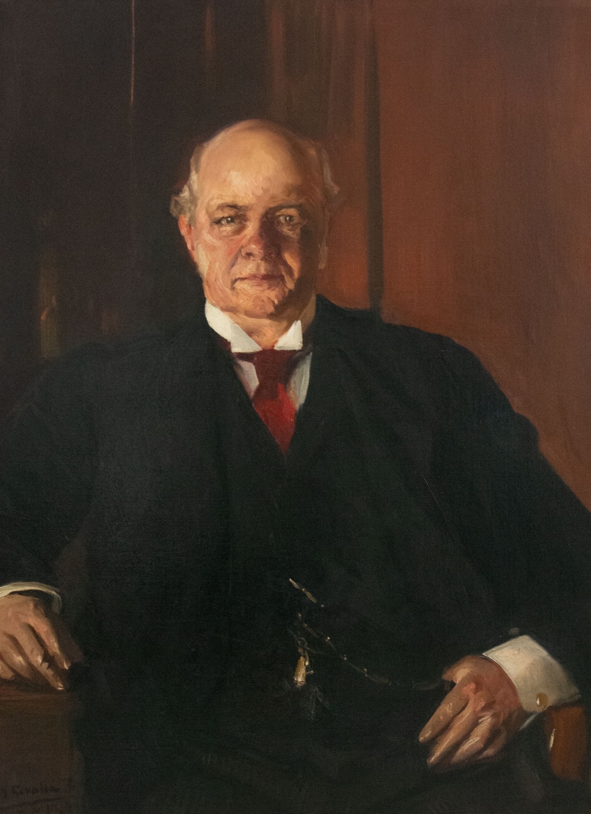 JOAQUÍN SOROLLA Y BASTIDA, Portrait of Charles Harrison Tweed, 1909