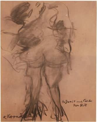 WILLEM DE KOONING, Untitled (Two Women), 1954
