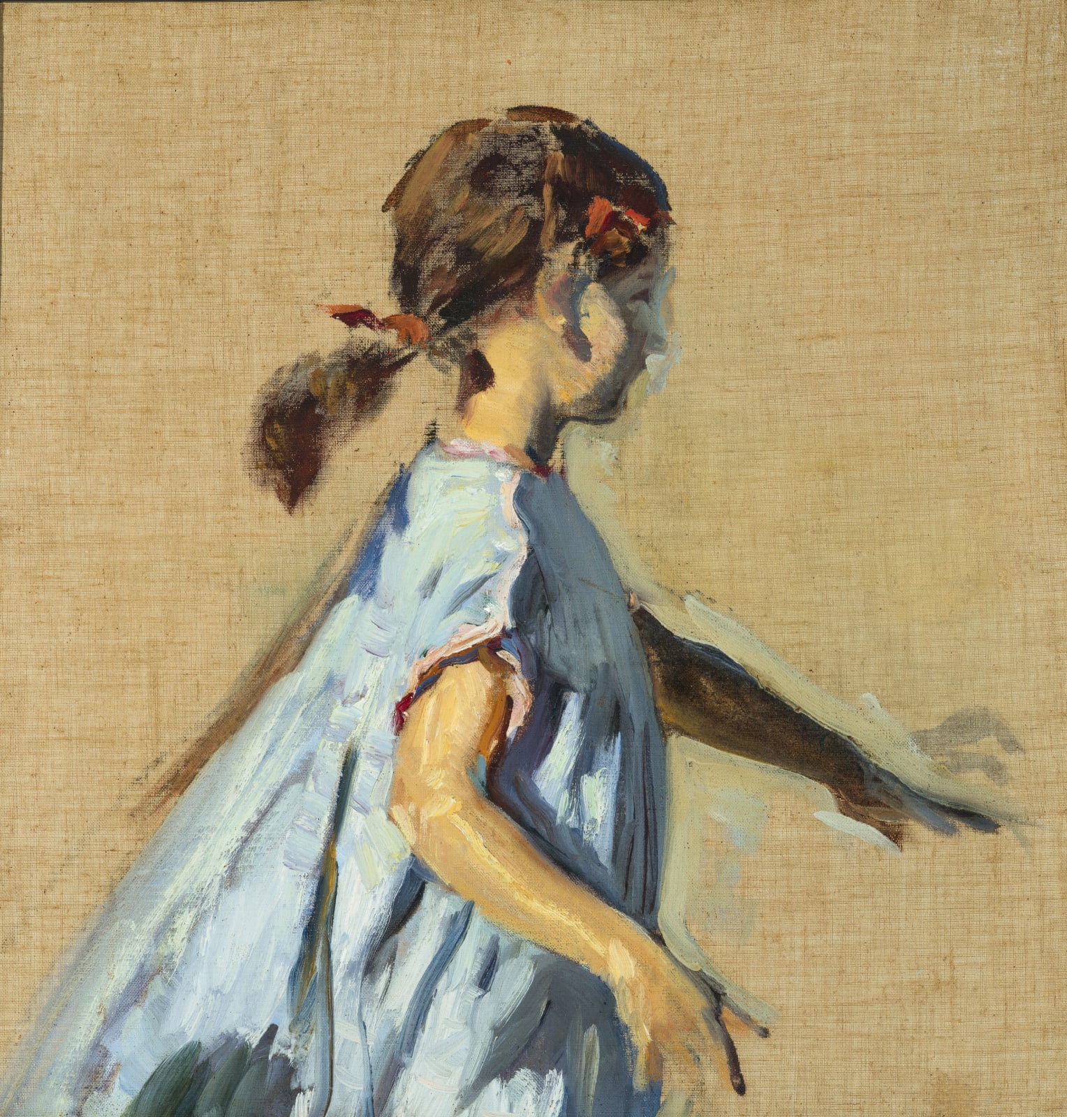 JOAQUÍN SOROLLA Y BASTIDA, ELENITA. STUDY FOR “SUMMER", c. 1904