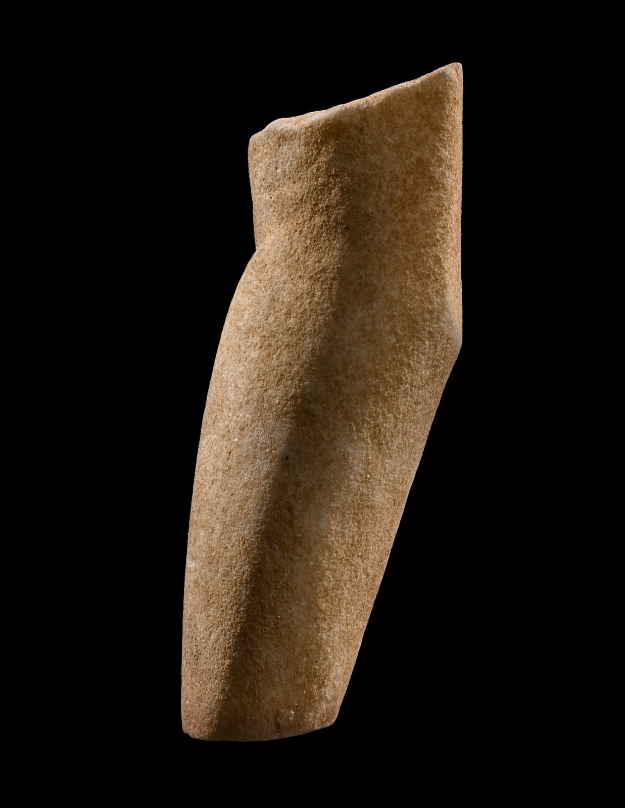 Large Female Figure , Greek, Cycladic, Early Spedos Variety. Early Cycladic II, ca. 2600-2500 B.C.