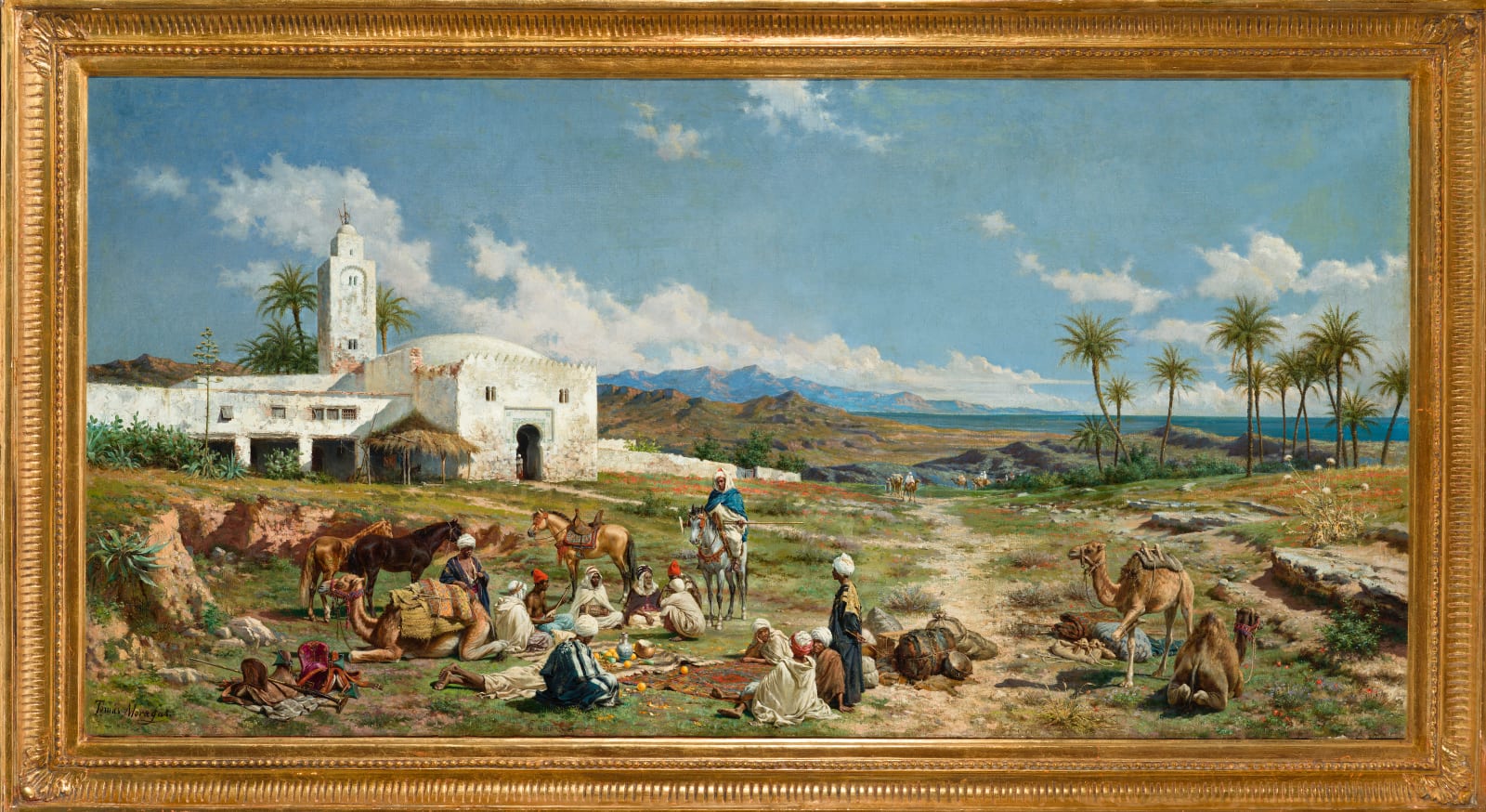 TÒMAS MORAGAS, Rest of a Moorish Caravan