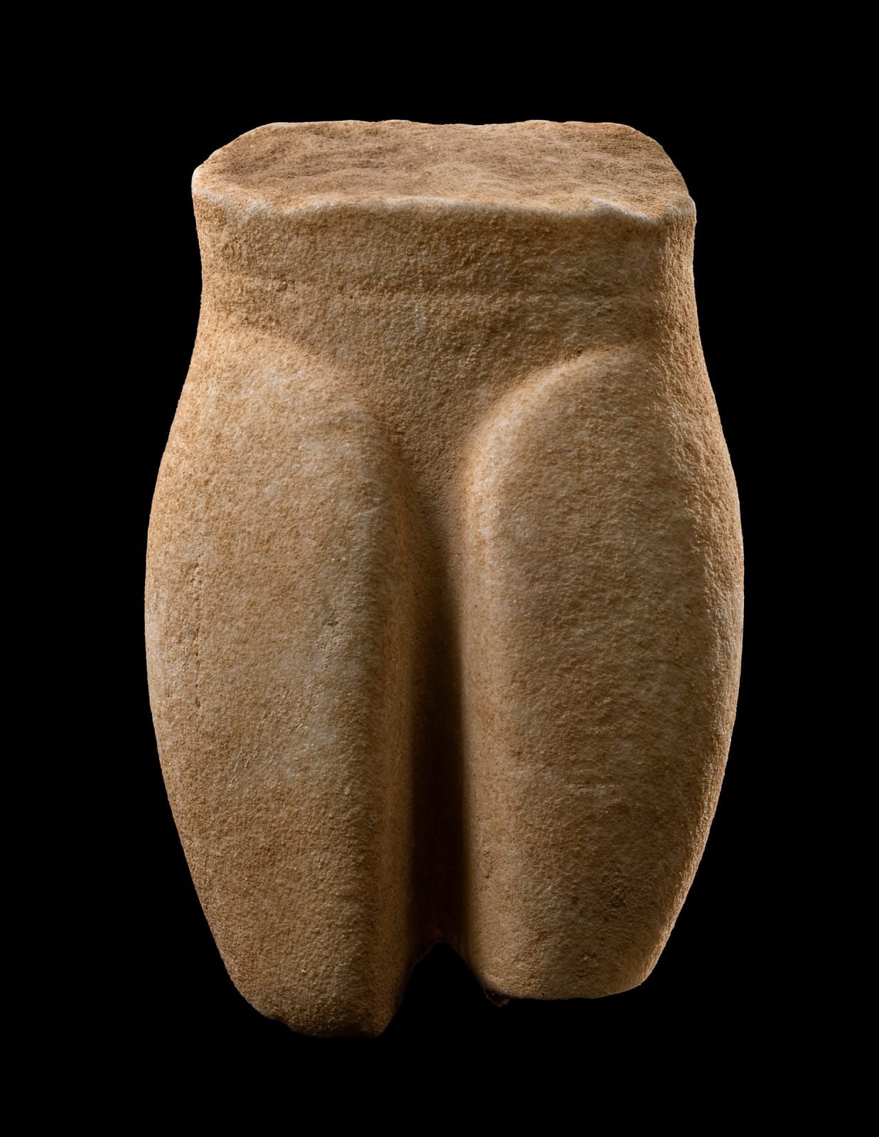 Large Female Figure , Greek, Cycladic, Early Spedos Variety. Early Cycladic II, ca. 2600-2500 B.C.