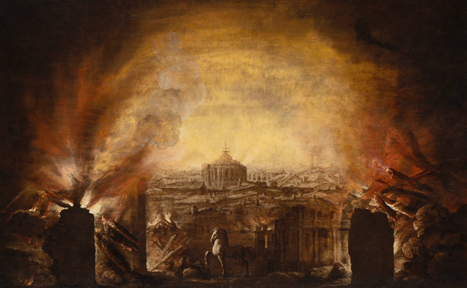 RIDOLFO CUNIO, The Burning of Troy