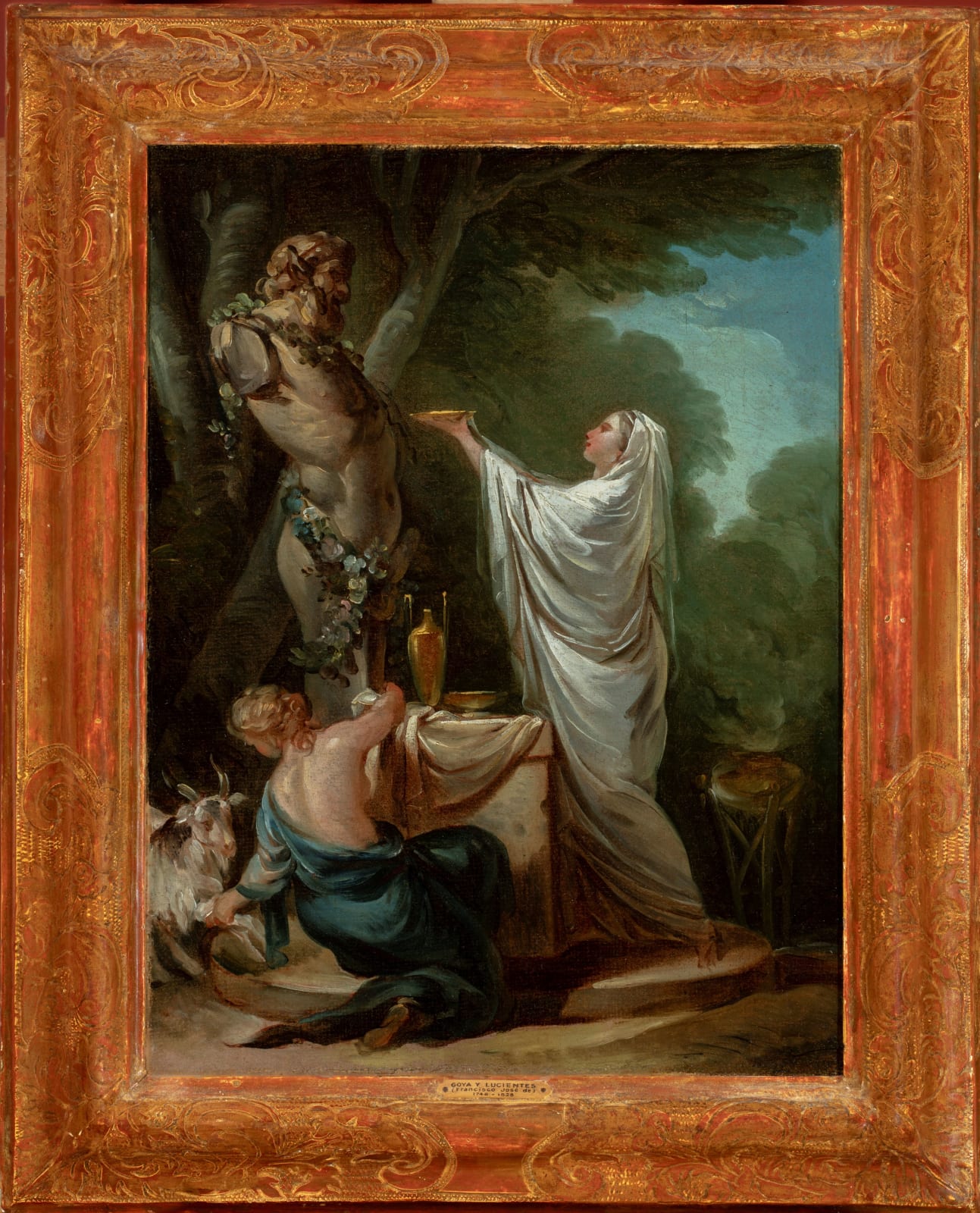 FRANCISCO DE GOYA Y LUCIENTES, Sacrifice to Priapus, 1771