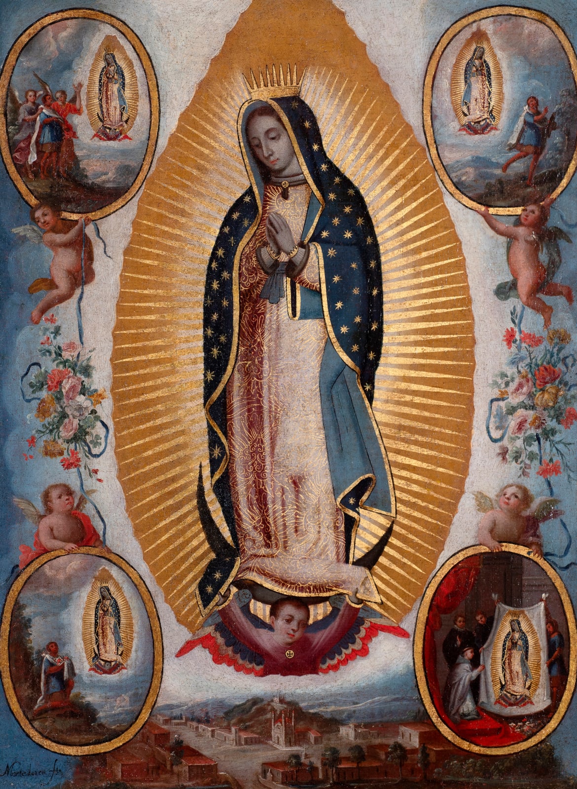 MATEO MONTES DE OCA, Our Lady of Guadalupe, c. 1770
