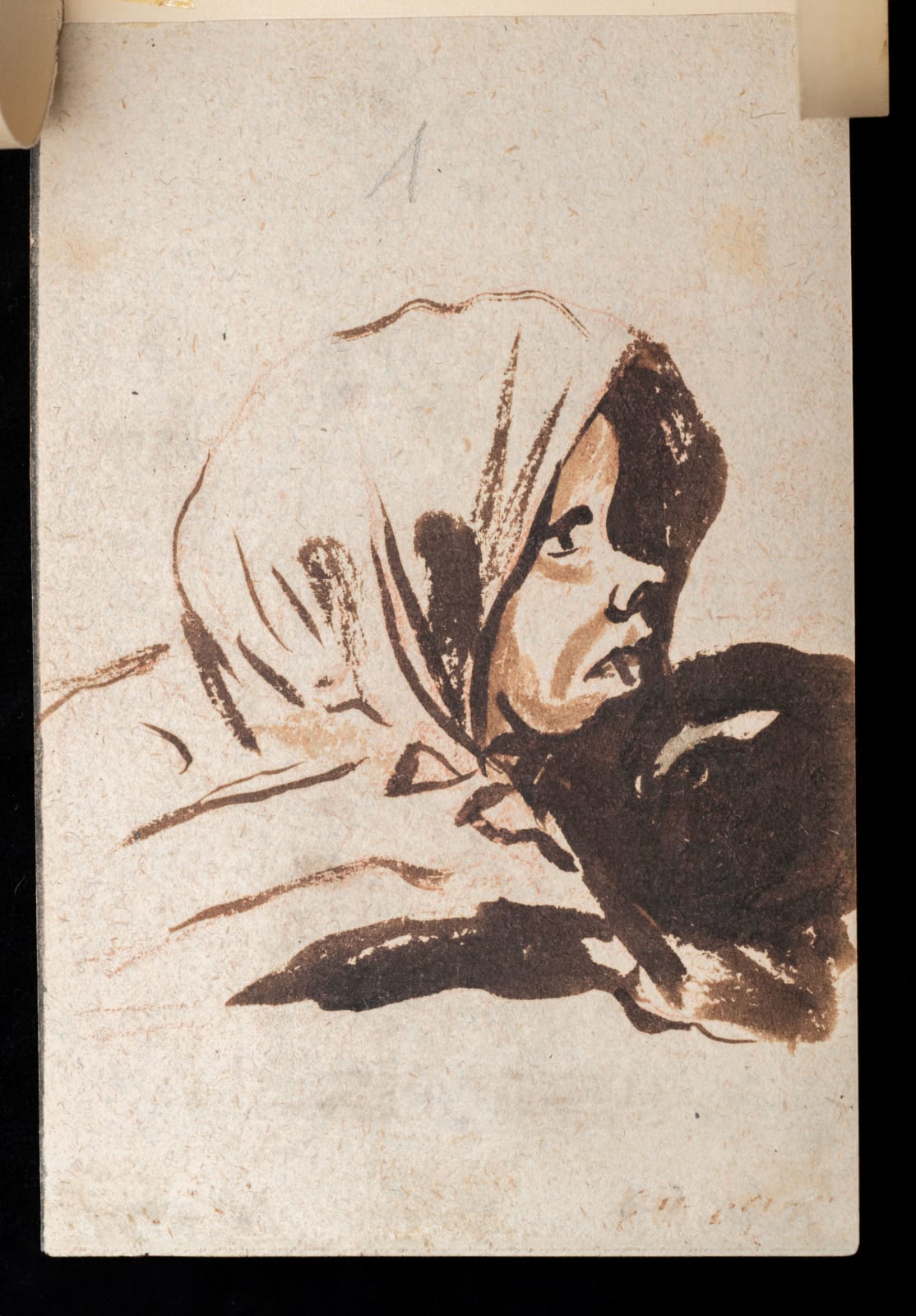 FRANCISCO DE GOYA Y LUCIENTES, Pobre Trabajador (r.) / La Celestina (v.)