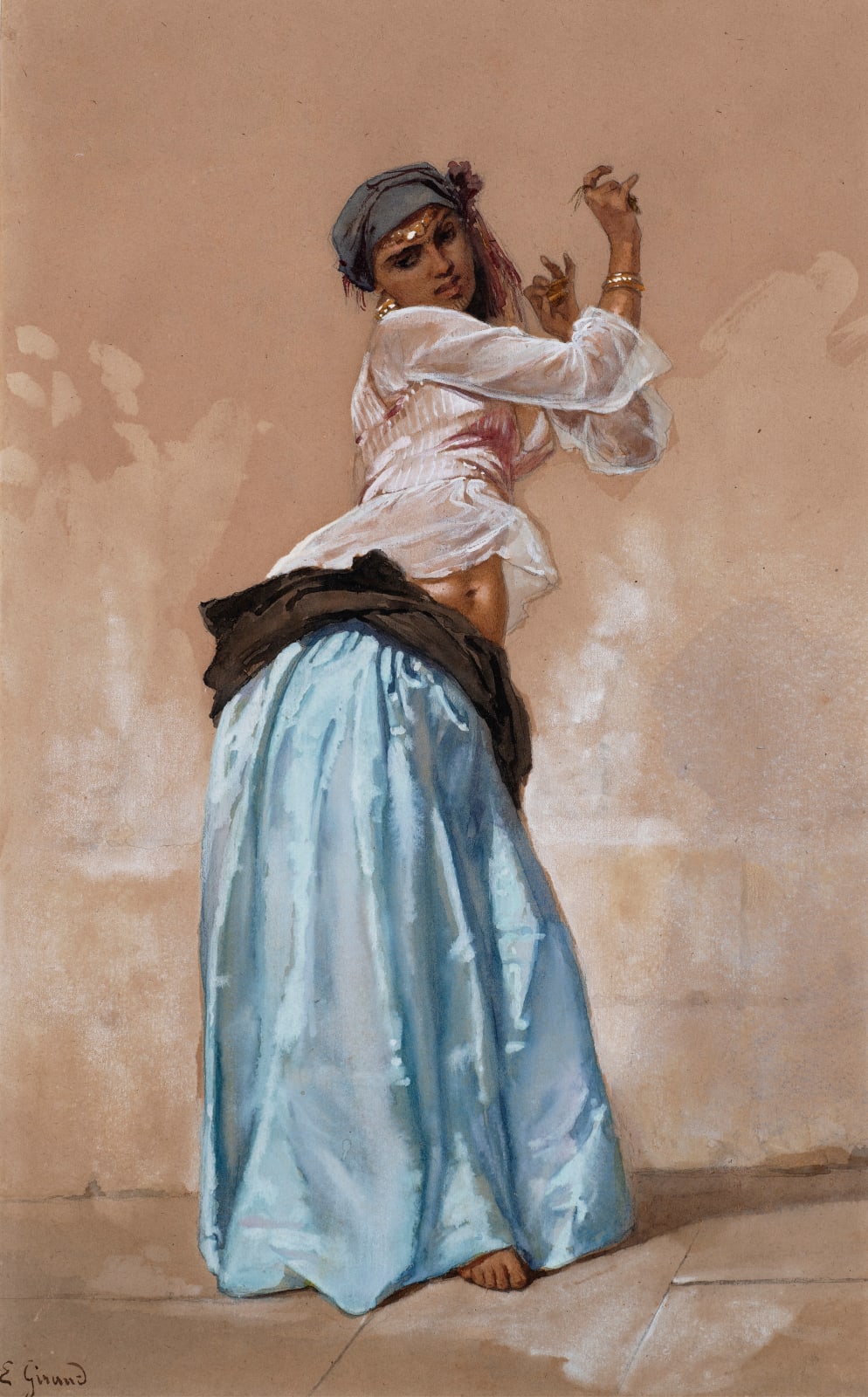 EUGÈNE GIRAUD, Danseuse au Caire