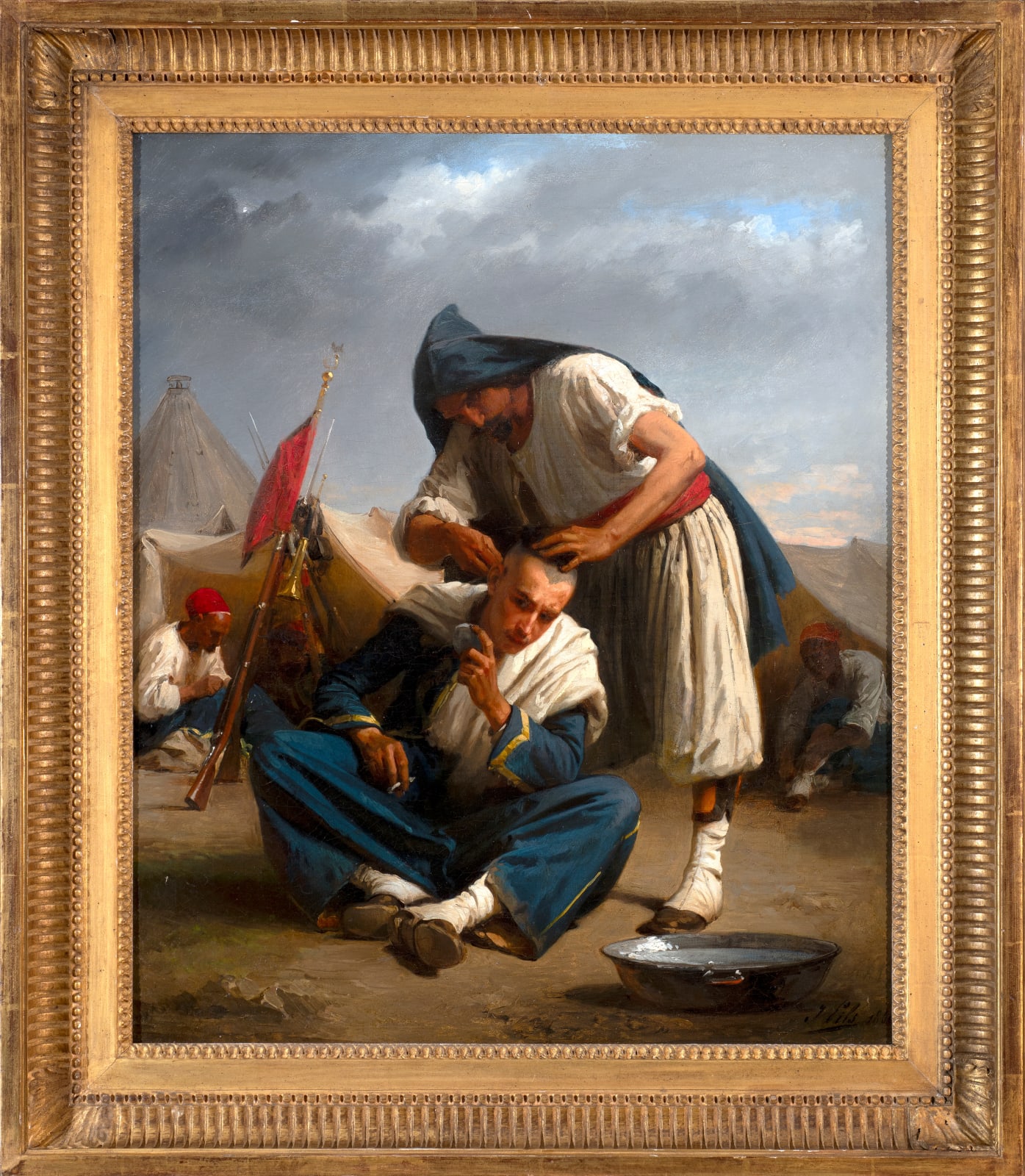 ISIDORE PILS, The Barber, 1860