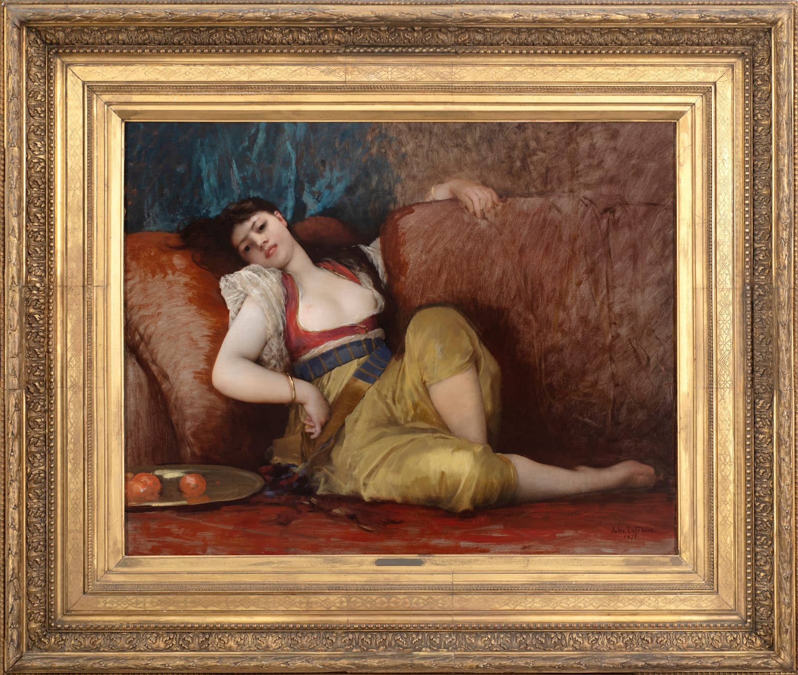 JULES JOSEPH LEFEBVRE, Odalisque, 1879