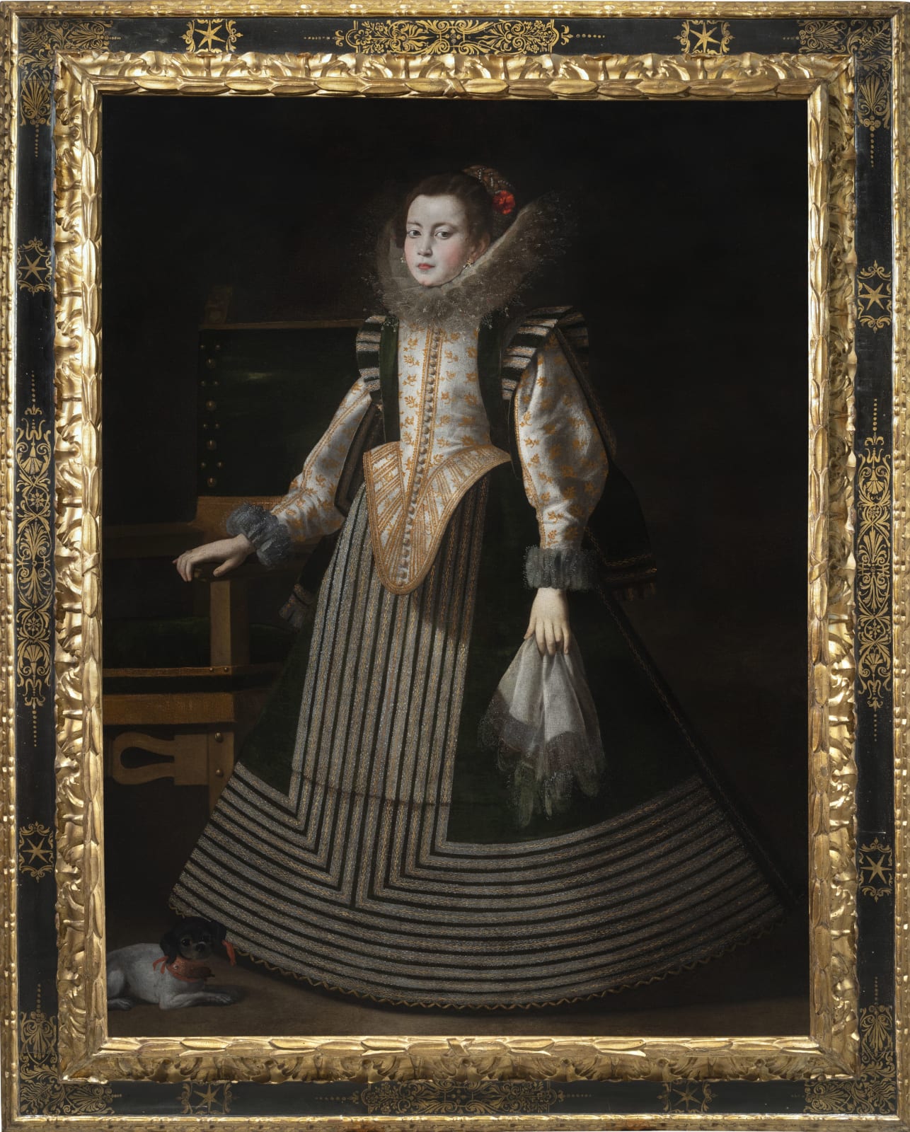 GIOVANNI BATTISTA CARACCIOLO, Portrait of a noblewoman