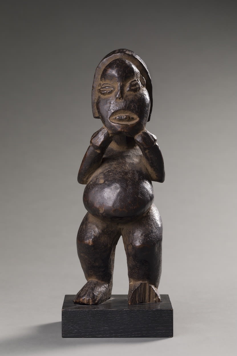 BAMILEKE ARTIST, Mu Po Figure , Cameroon. Late 19th-early 20th century