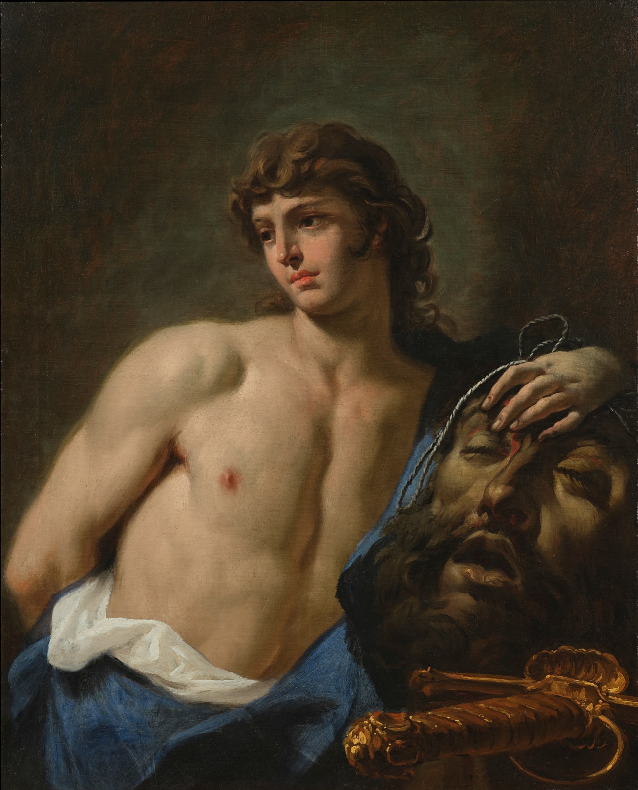 SEBASTIANO RICCI, David with the head of Goliath