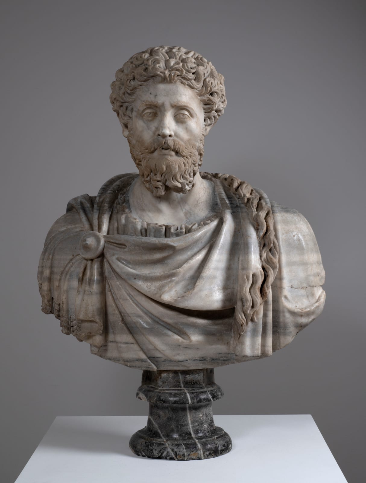 Attributed to GIOVANNI BATTISTA DELLA PORTA, Bust of Marcus Aurelius