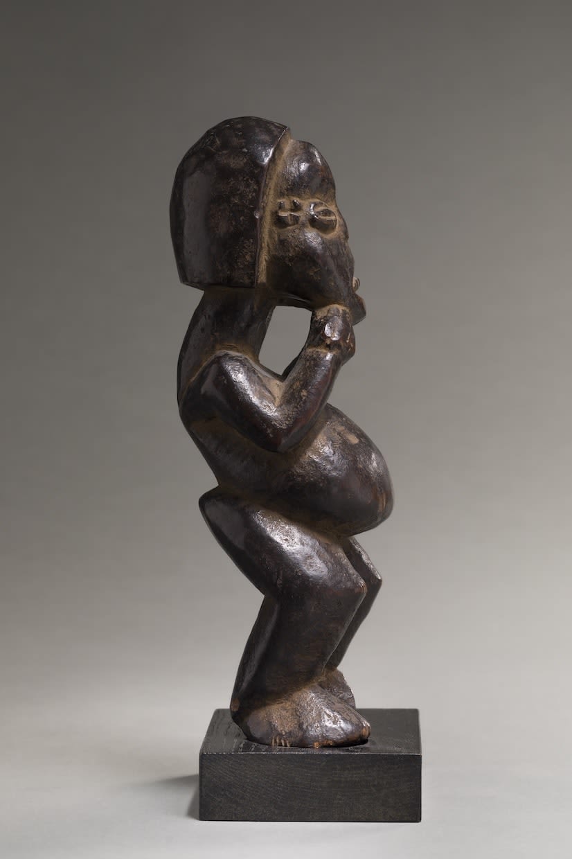 BAMILEKE ARTIST, Mu Po Figure , Cameroon. Late 19th-early 20th century