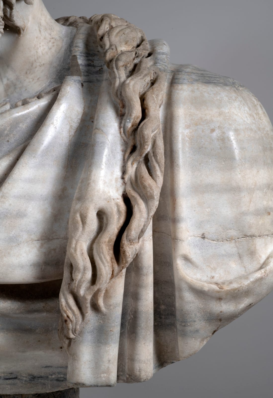 Attributed to GIOVANNI BATTISTA DELLA PORTA, Bust of Marcus Aurelius