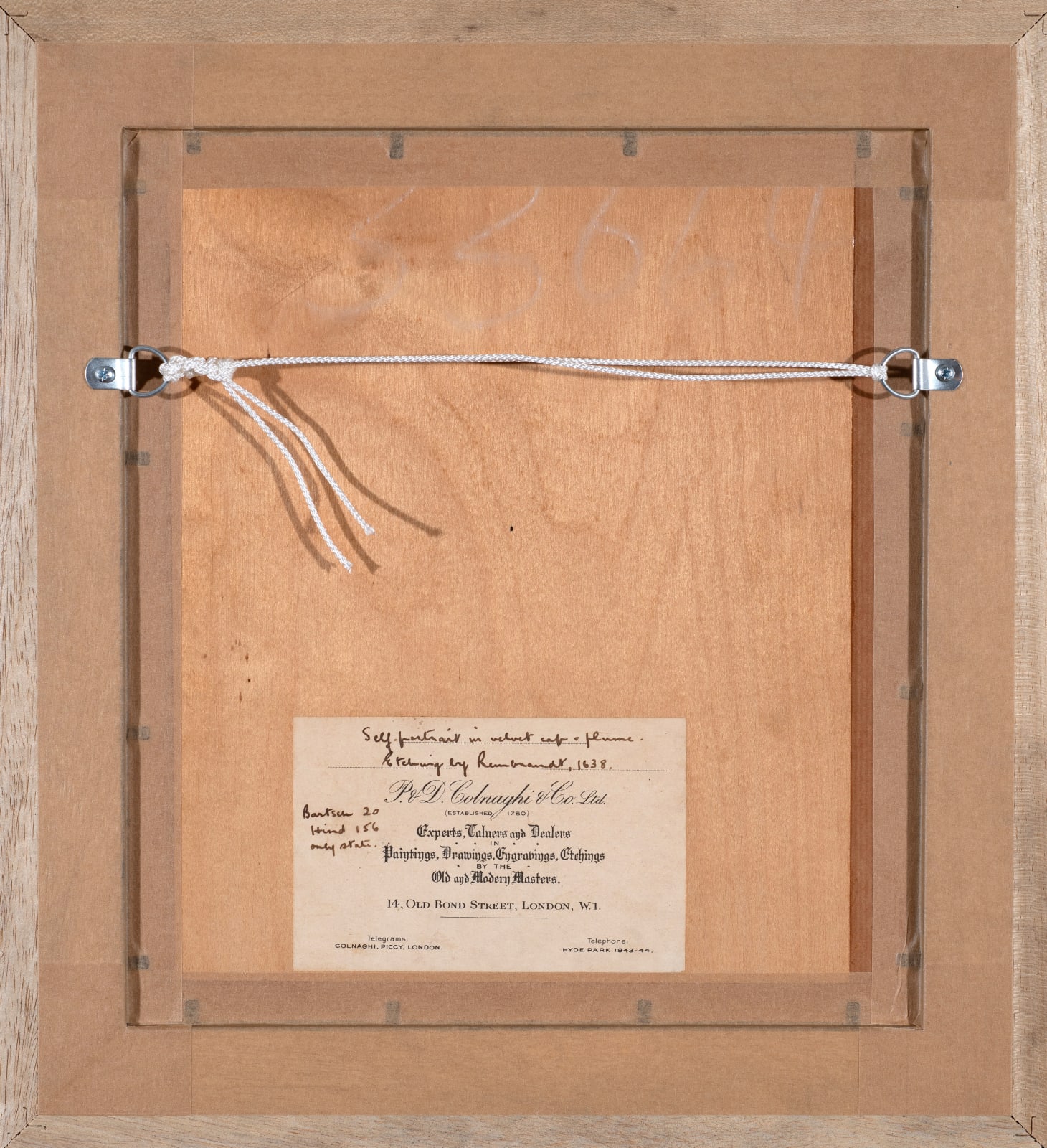 REMBRANDT HARMENSZ. VAN RIJN, Self-Portrait in a Velvet Cap with Plume, 1638