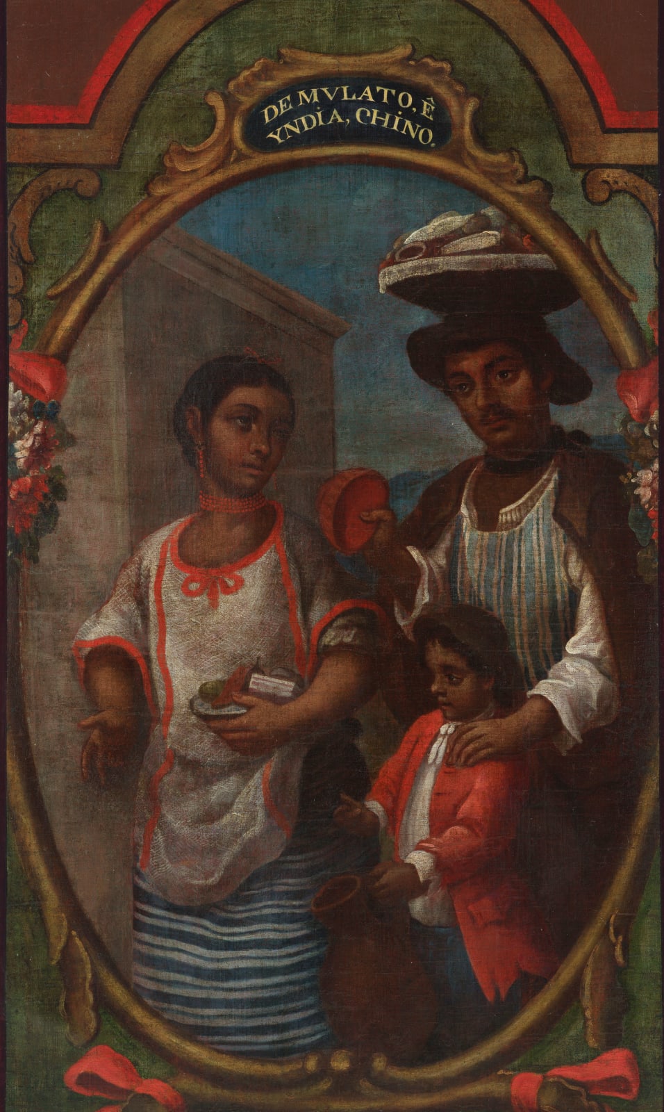 Mexican School, 18th Century, De Mulato e Yndia, Chino (no. 15)