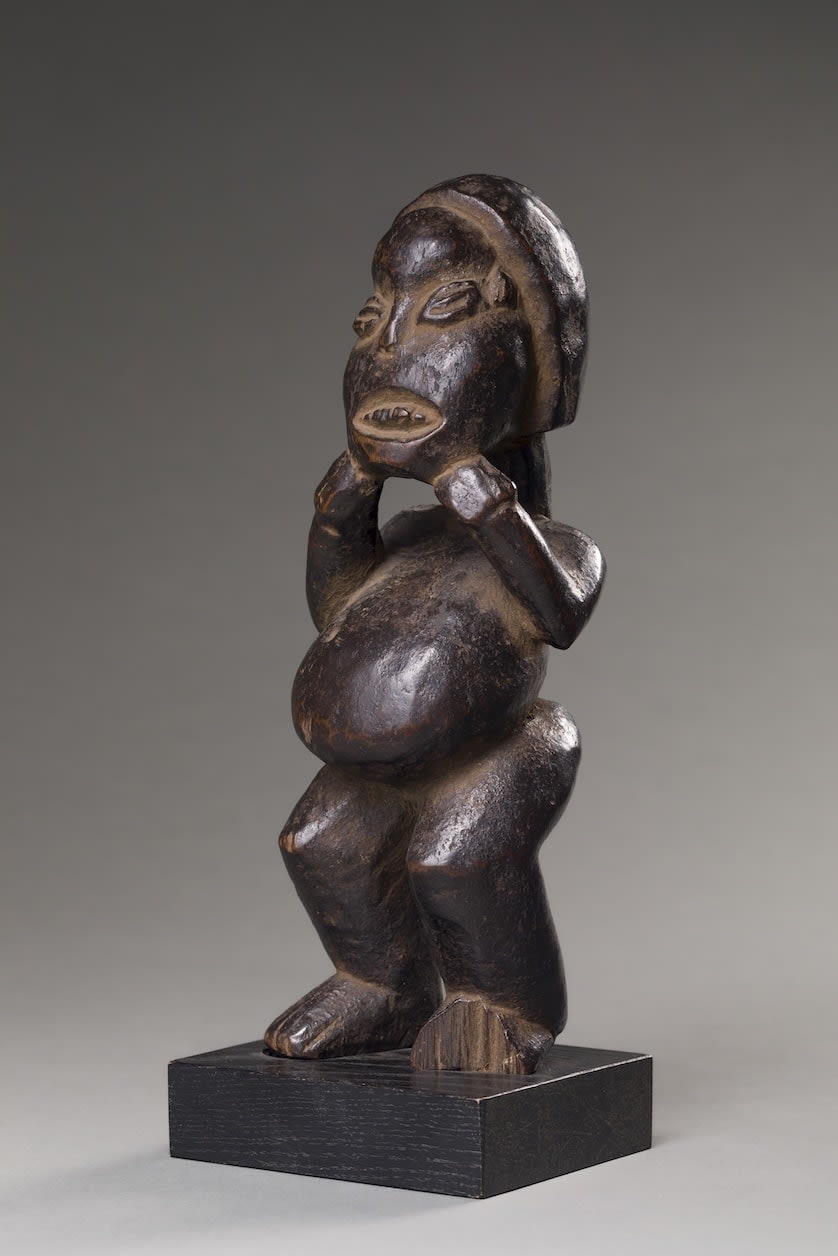 BAMILEKE ARTIST, Mu Po Figure , Cameroon. Late 19th-early 20th century