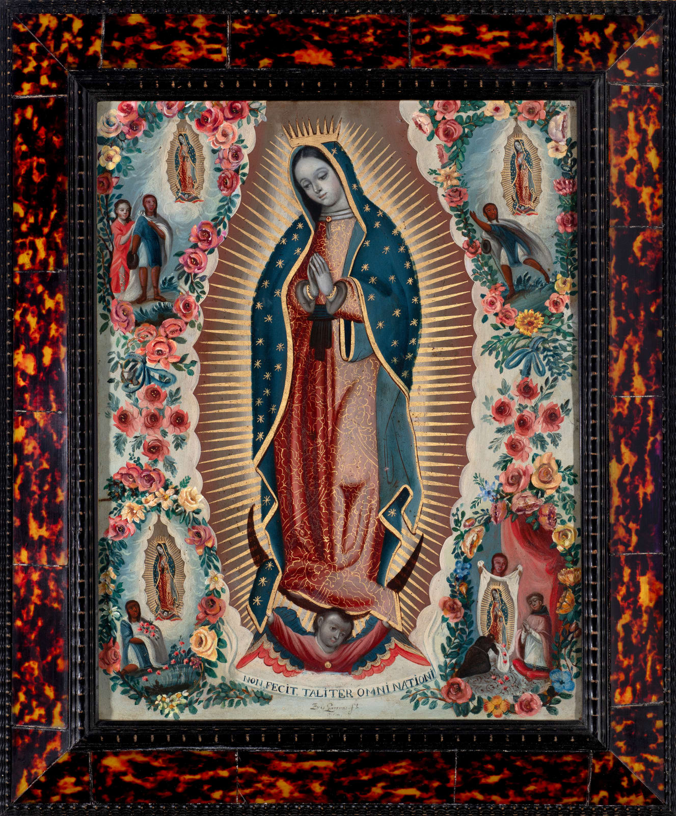 FRANCISCO EDUARDO TRESGUERRAS, Virgen de Guadalupe con Las Aspiraciones