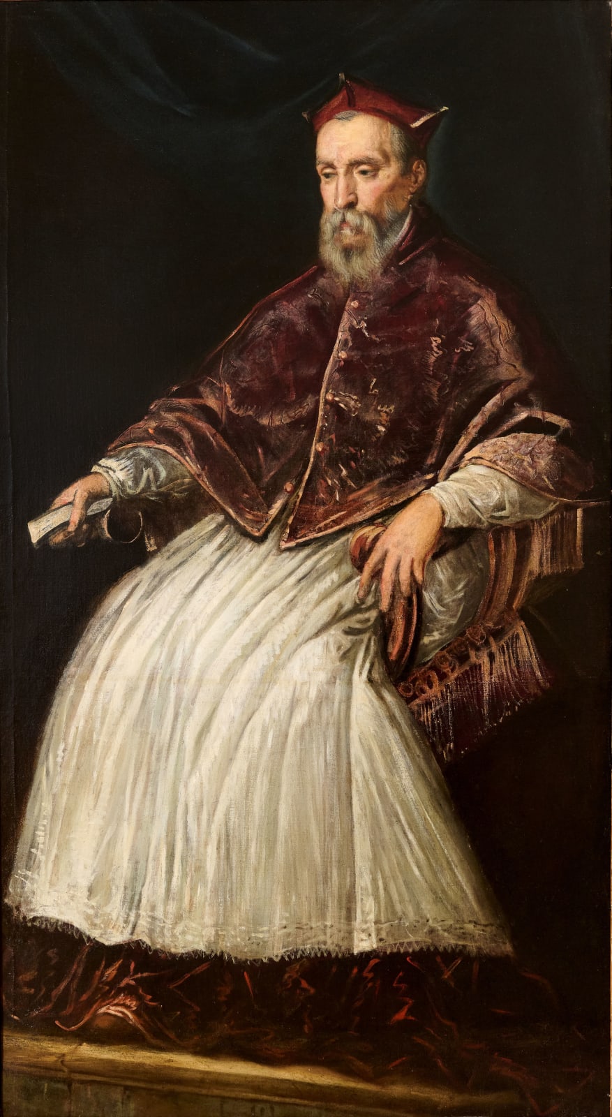 JACOPO ROBUSTI, CALLED IL TINTORETTO, Portrait of Cardinal Marcantonio da Mula, c. 1562–63