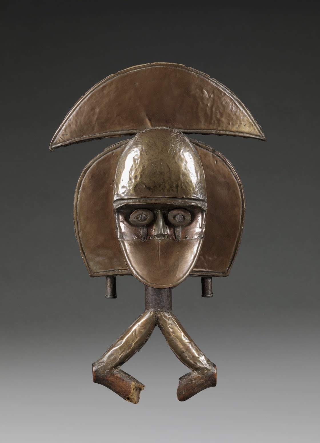 ATTRIBUTED TO SEMANGOY, Reliquary Figure, Kota, Gabon. Late 19th-early 20th century