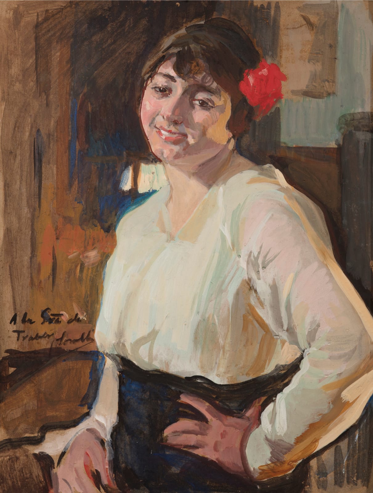 JOAQUÍN SOROLLA Y BASTIDA, Feminine Figure