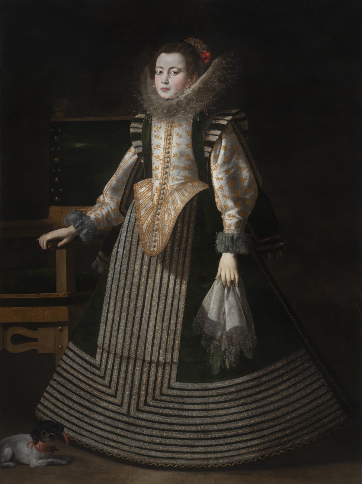 GIOVANNI BATTISTA CARACCIOLO, Portrait of a noblewoman