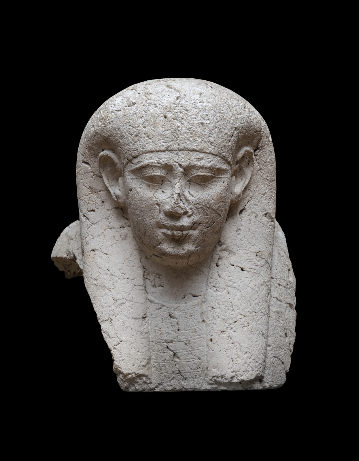 Sarcophagus cover, Egyptian, Late Dynastic Period-Early Ptolemaic Period c. 350-300 B.C.