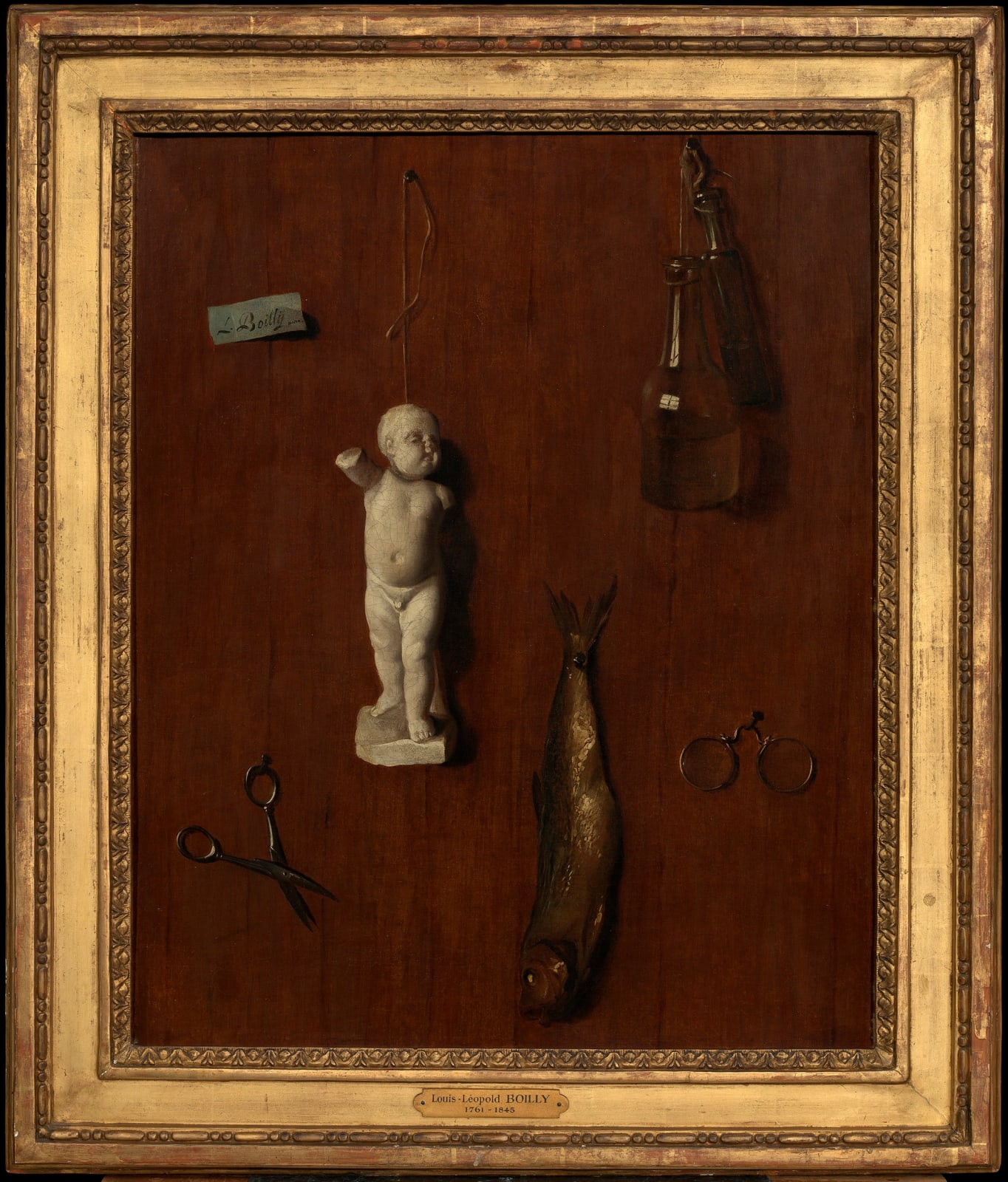 LOUIS-LÉOPOLD BOILLY, Trompe-l'œil, c. 1785-1788