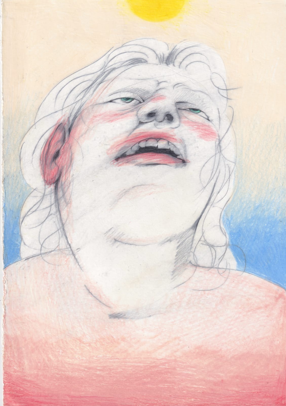 Nettle Grellier, Her unlovely face, 2023