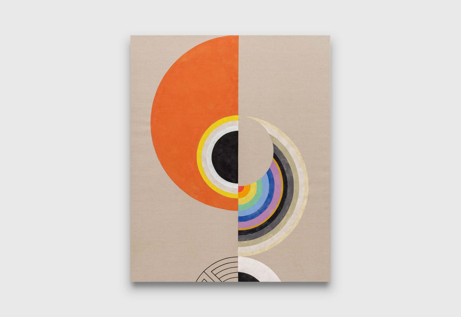 Jose Dávila, The fact of constantly returning to the same point or situation, 2024