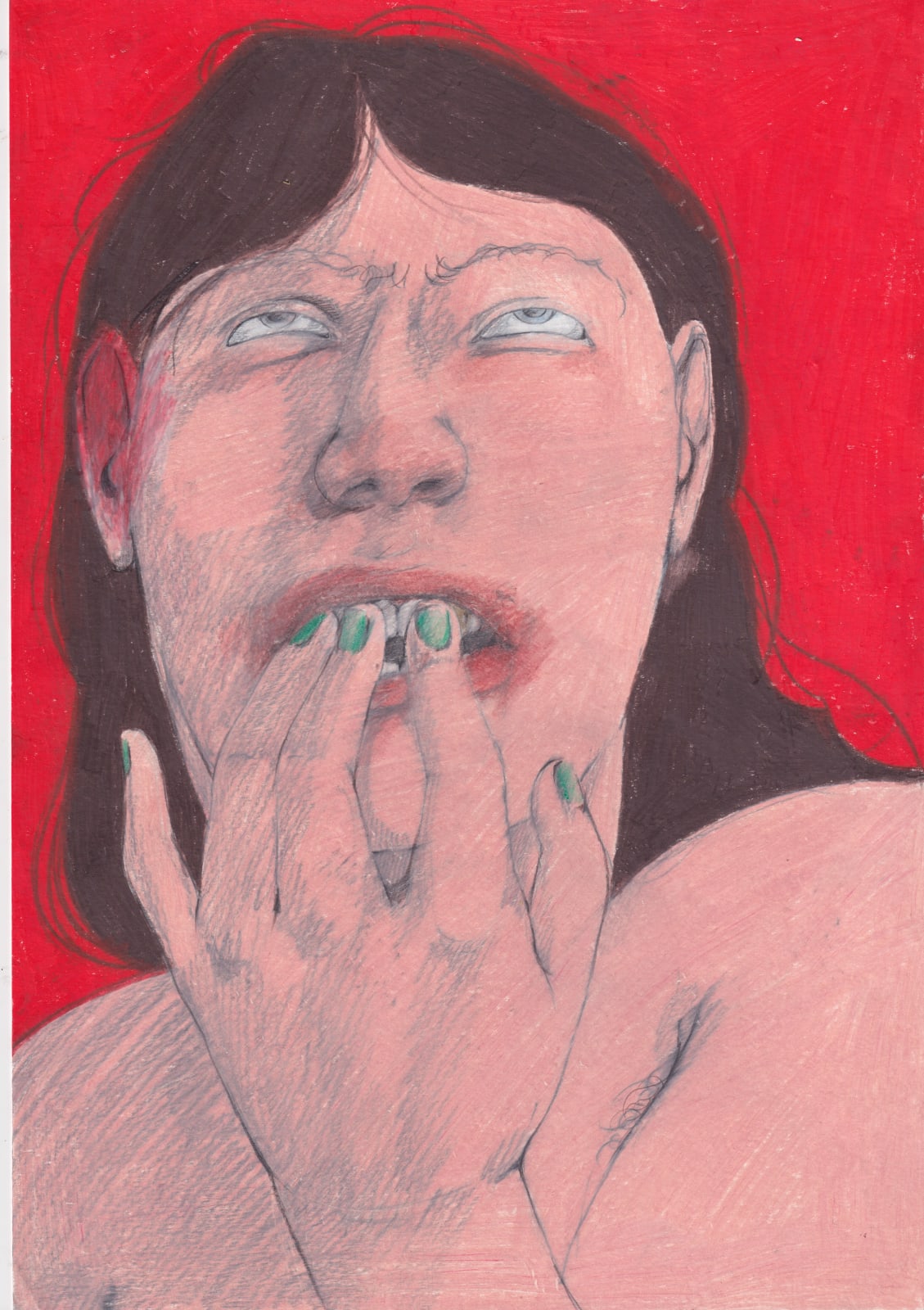 Nettle Grellier, Tree stumps, 2023