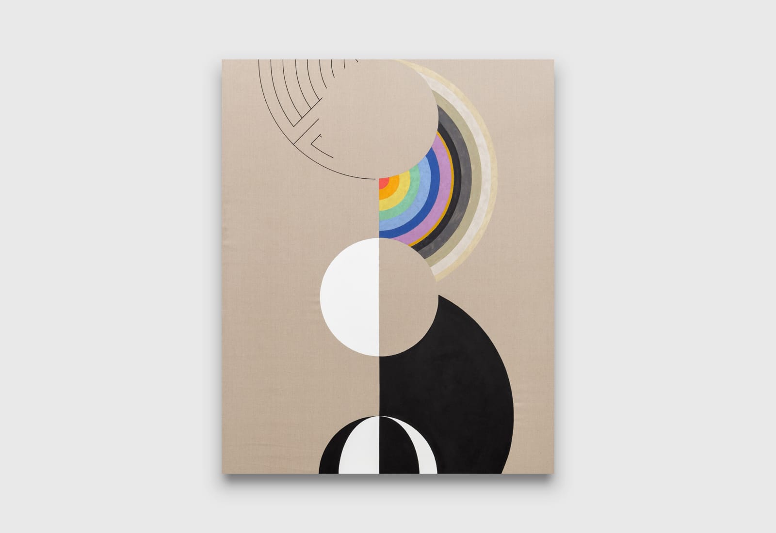 Jose Dávila, The fact of constantly returning to the same point or situation, 2024