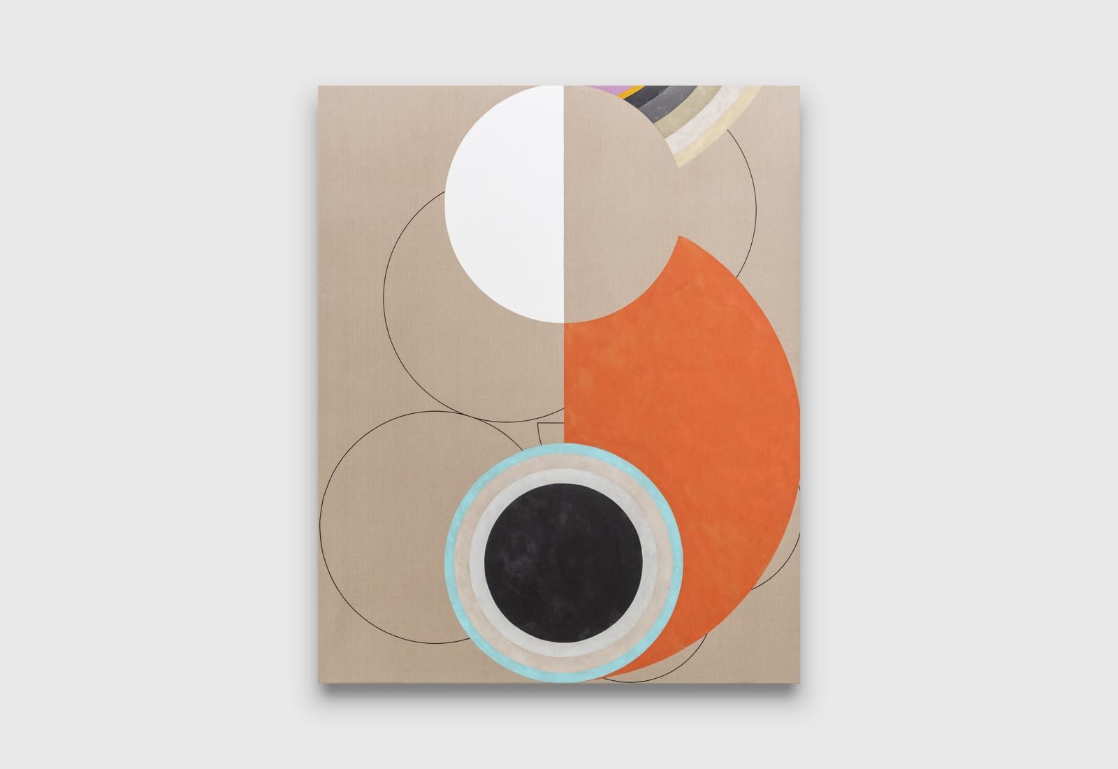 Jose Dávila, The fact of constantly returning to the same point or situation, 2024