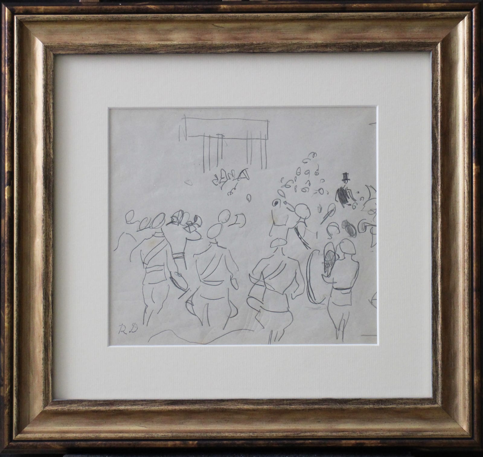 Raoul Dufy, Carnaval à Nice, la parade, c. 1934