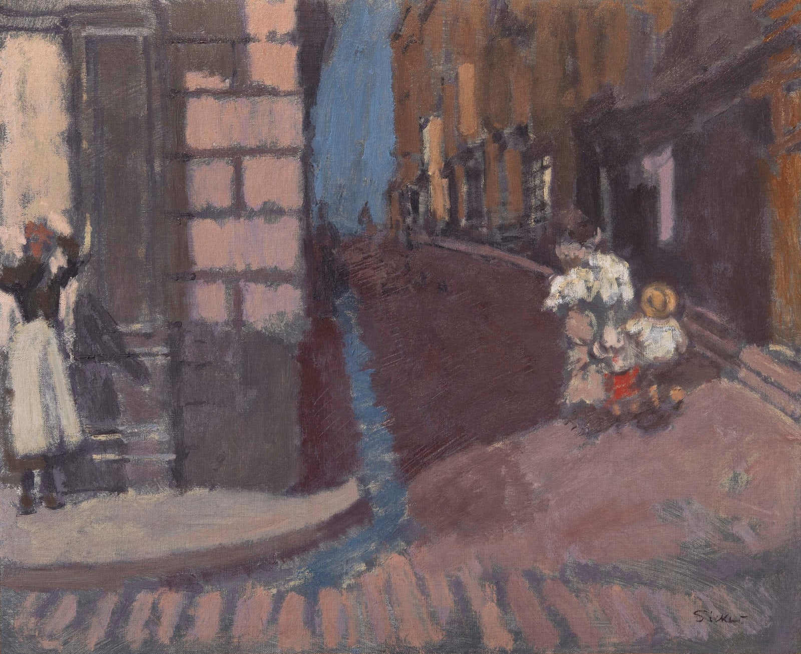 Walter Sickert, The Street of the Wind, Dieppe, c.1895