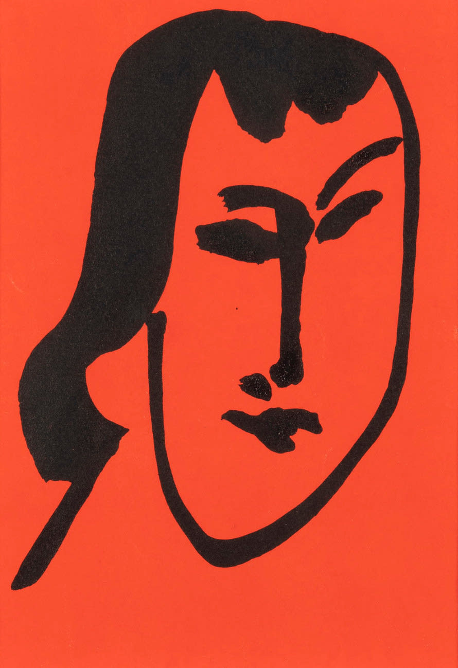 Henri Matisse, Tête, c.1951