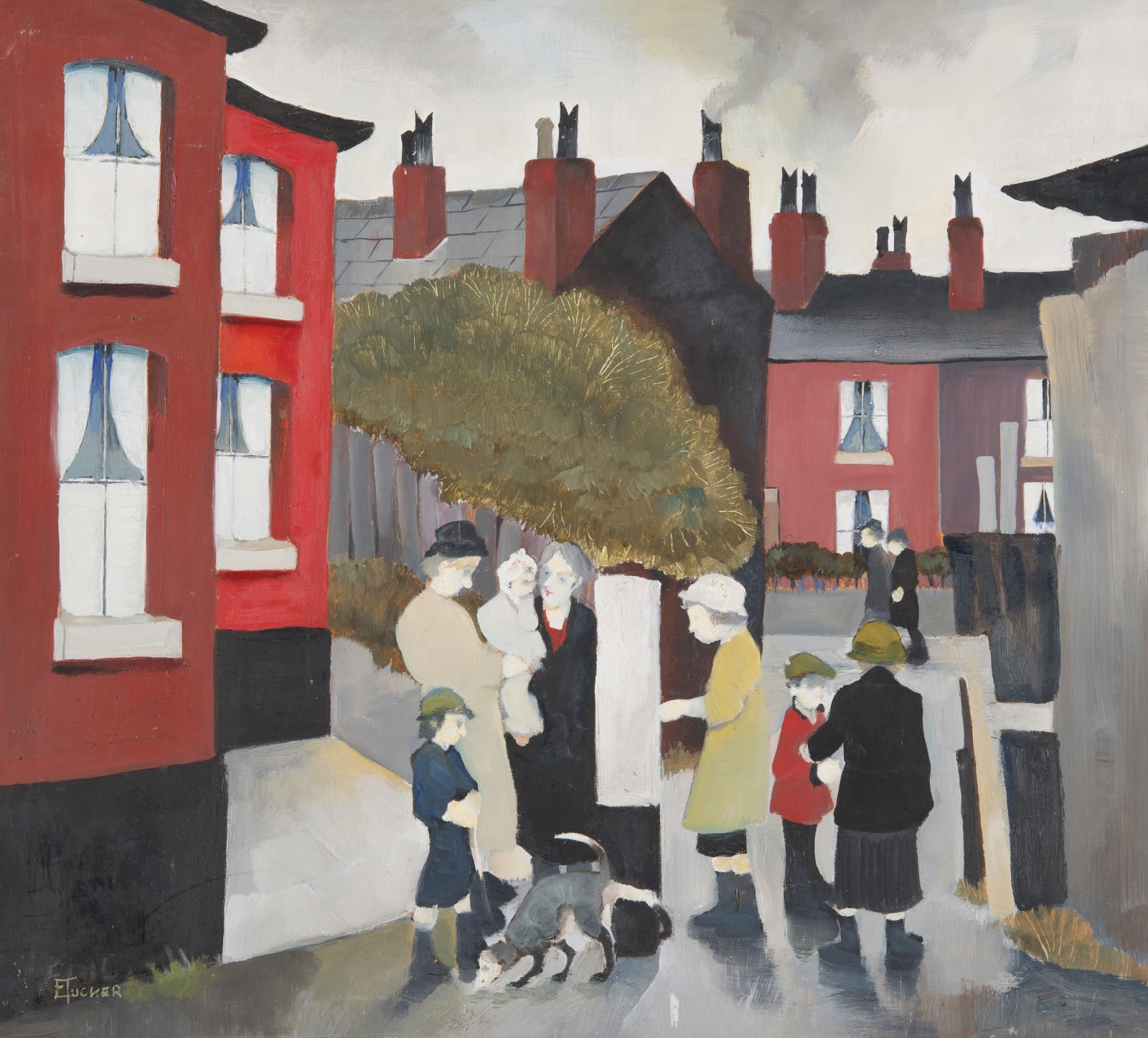 Eric Tucker, Houses in Latchford