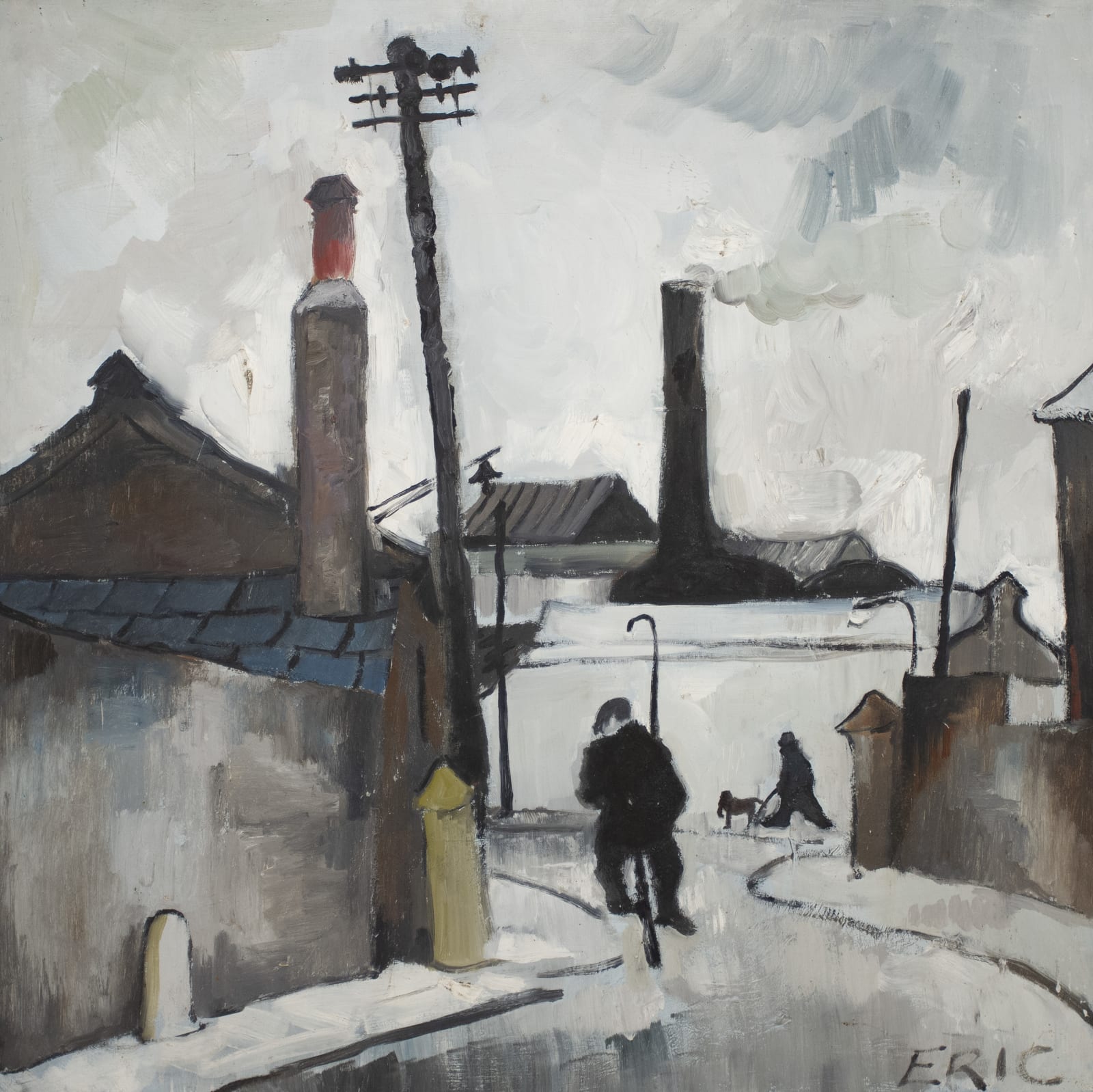 Eric Tucker, The Cyclist, c.1960-70