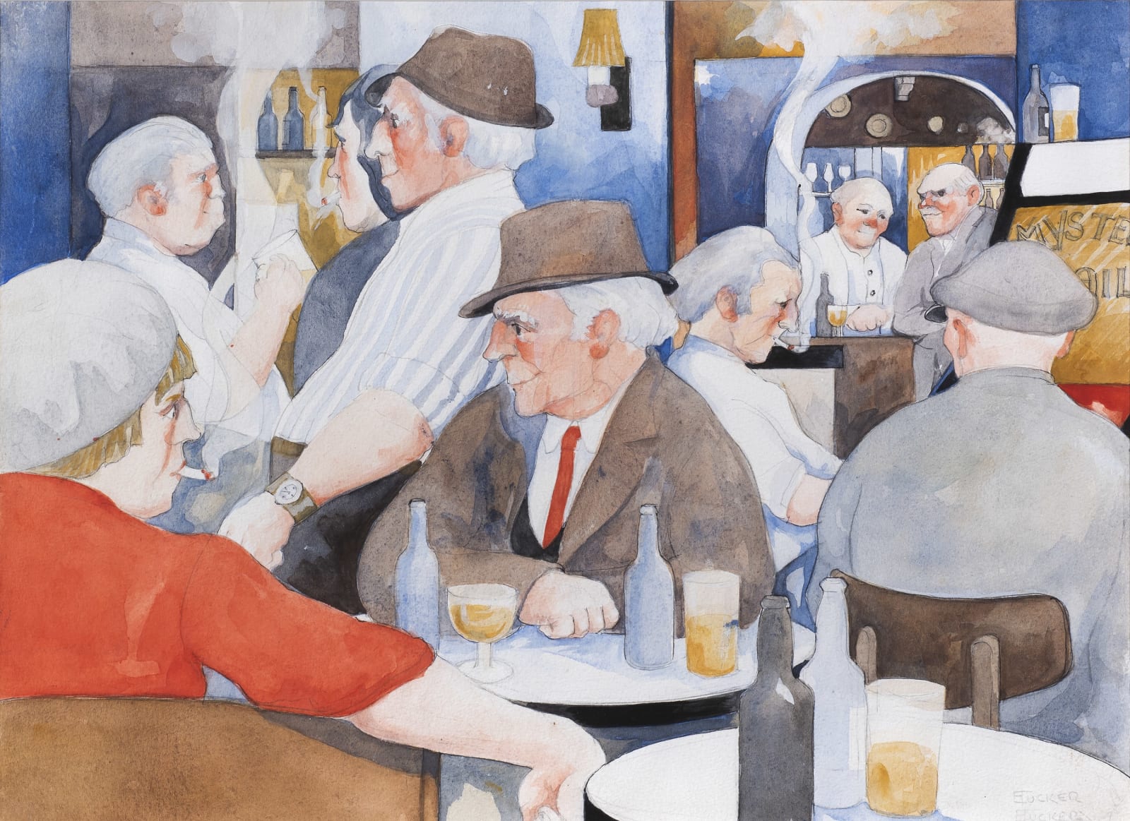 Eric Tucker, Red Dress Meets Brown Hat