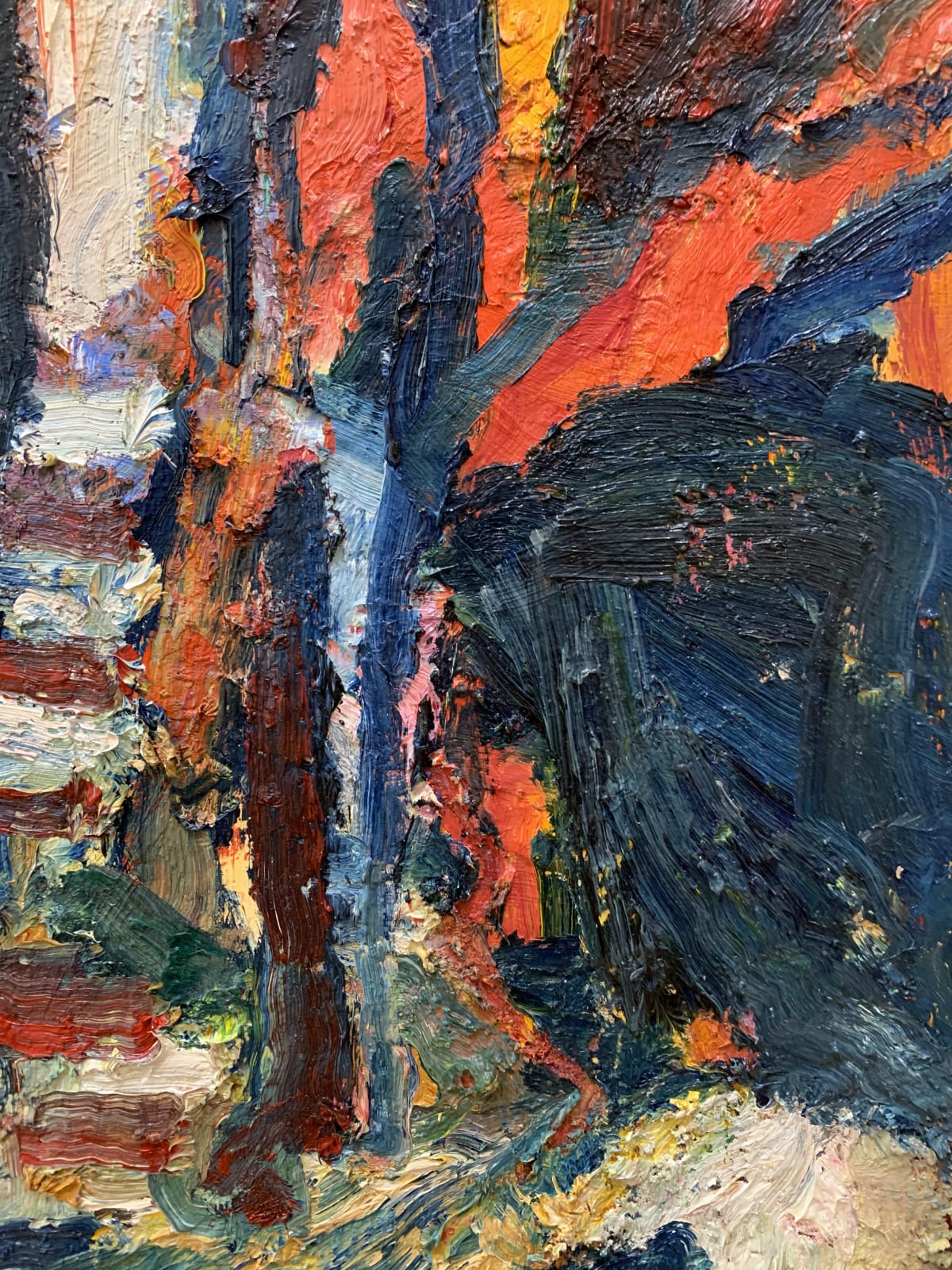 Craig Jefferson NEAC, Three Seated Figures and Stairs