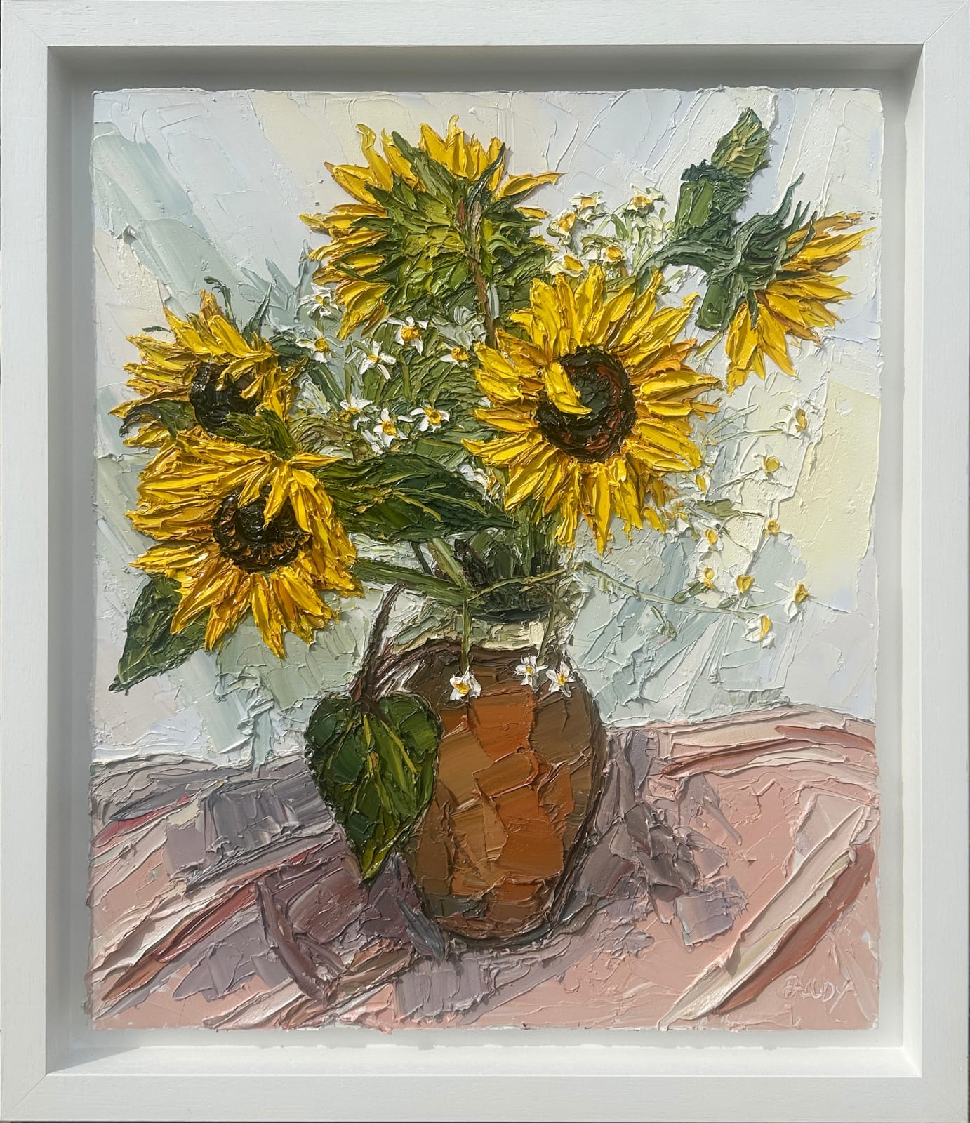 Emily Faludy, Sunflowers In June, 2025