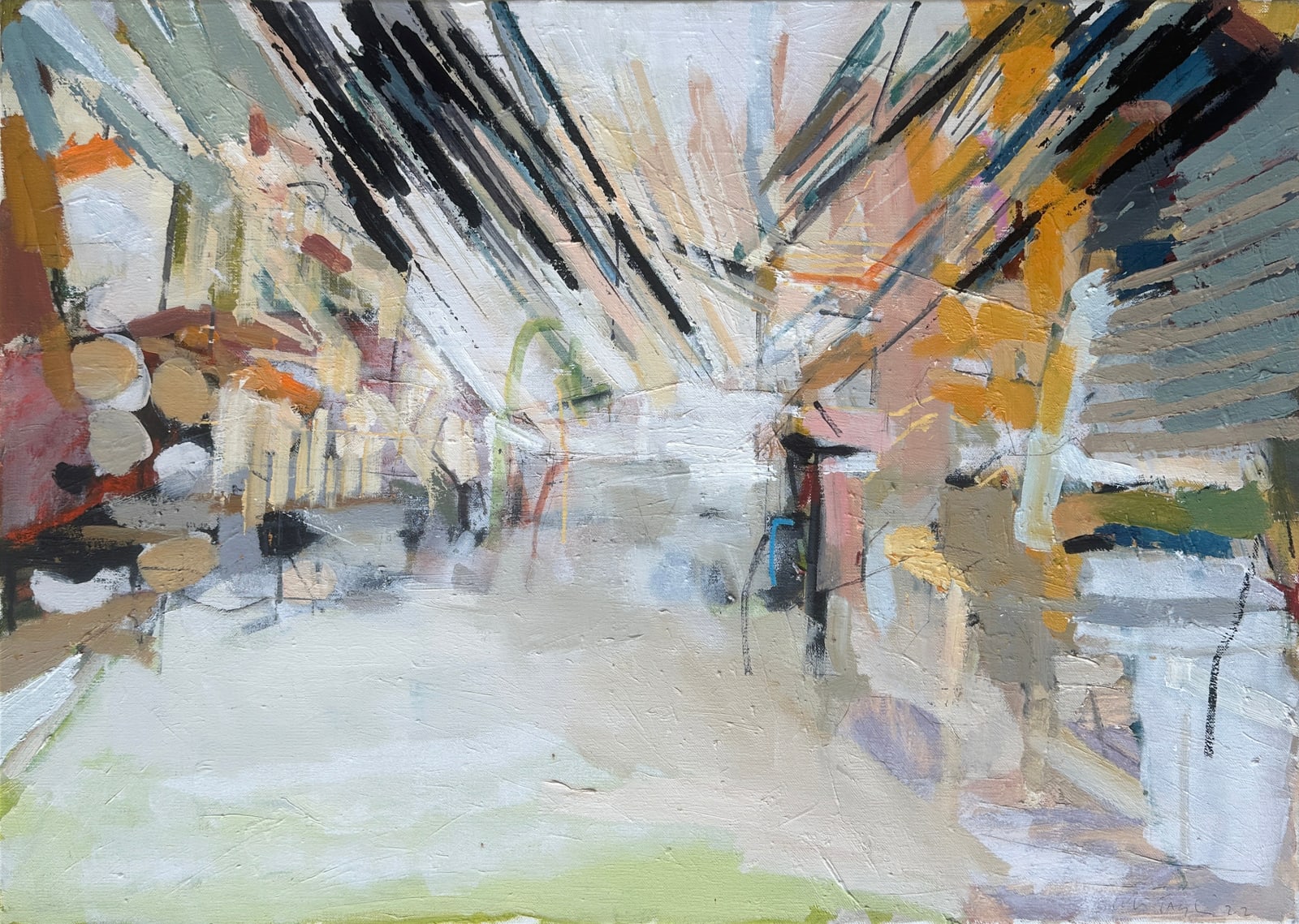 Colin Taylor MAFA, The bike man and the plate seller