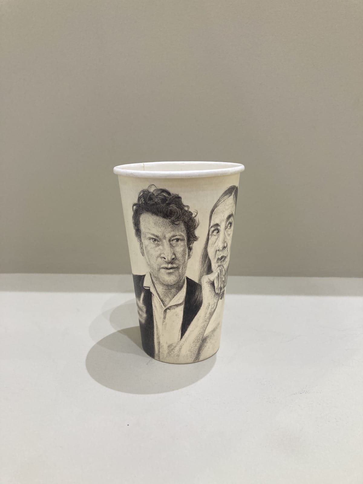 Richard Shields, Lucien Freud and Lady Epstein