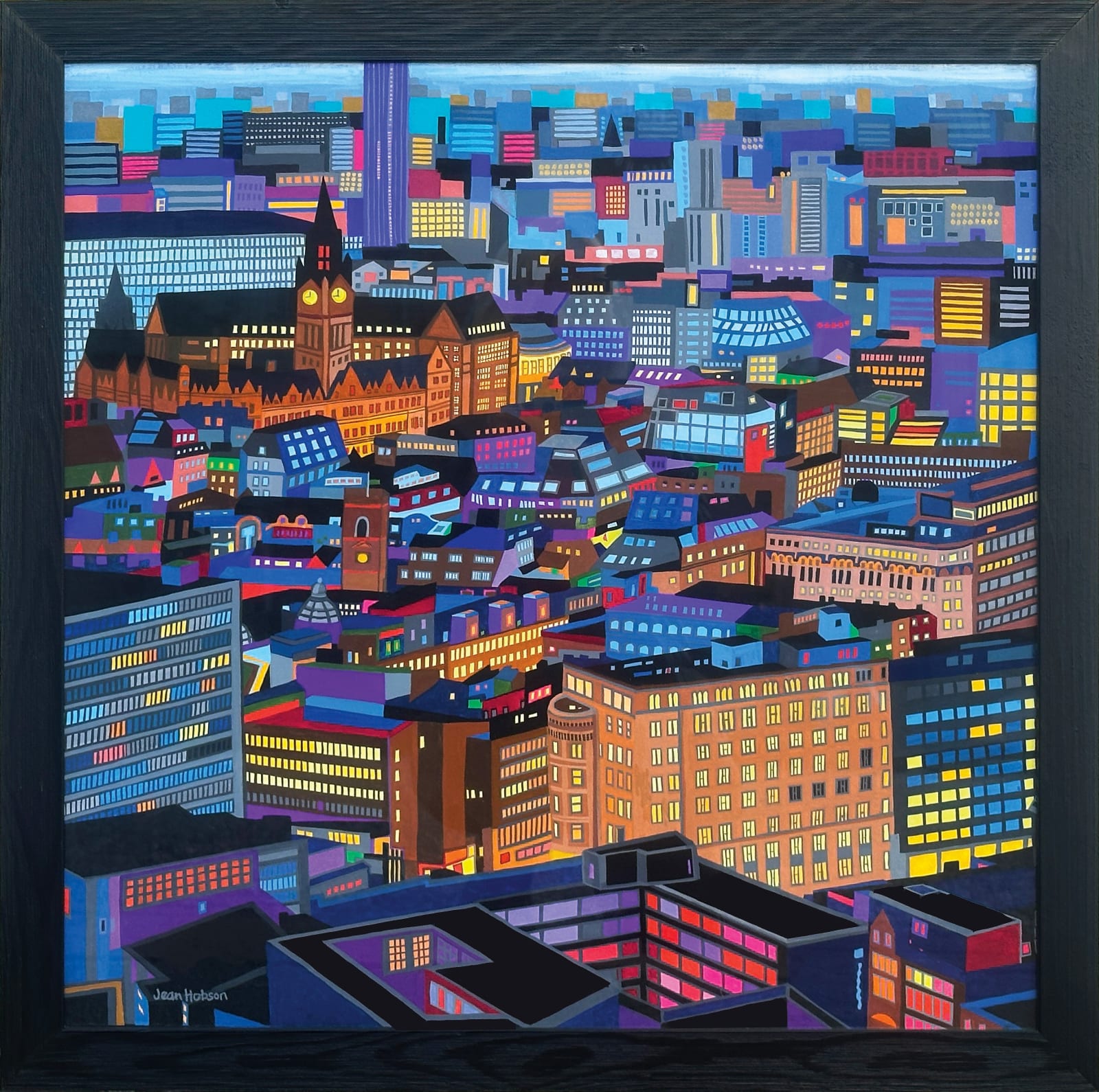 Jean Hobson, Manchester at Sunset