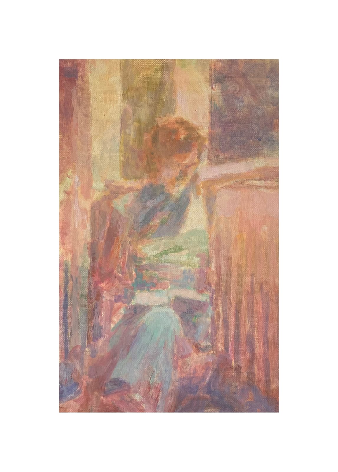 Linda Schwab, Woman Reading